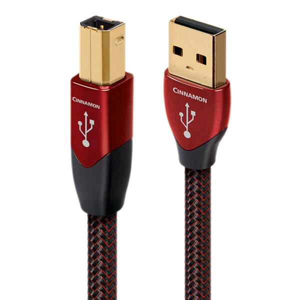 AudioQuest - Cinnamon USB B-Plug Cable - Music Direct
