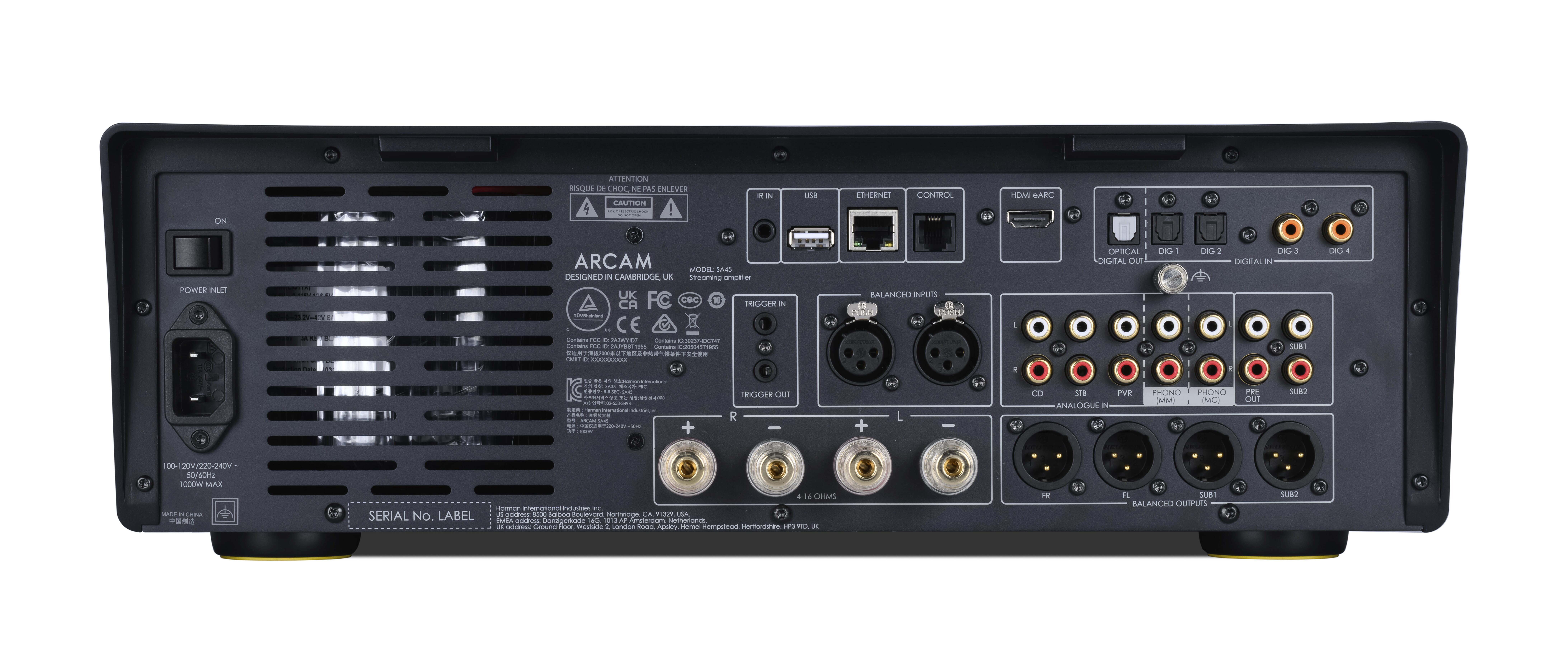 Arcam - Radia SA45 Streaming Integrated Amplifier - Music Direct