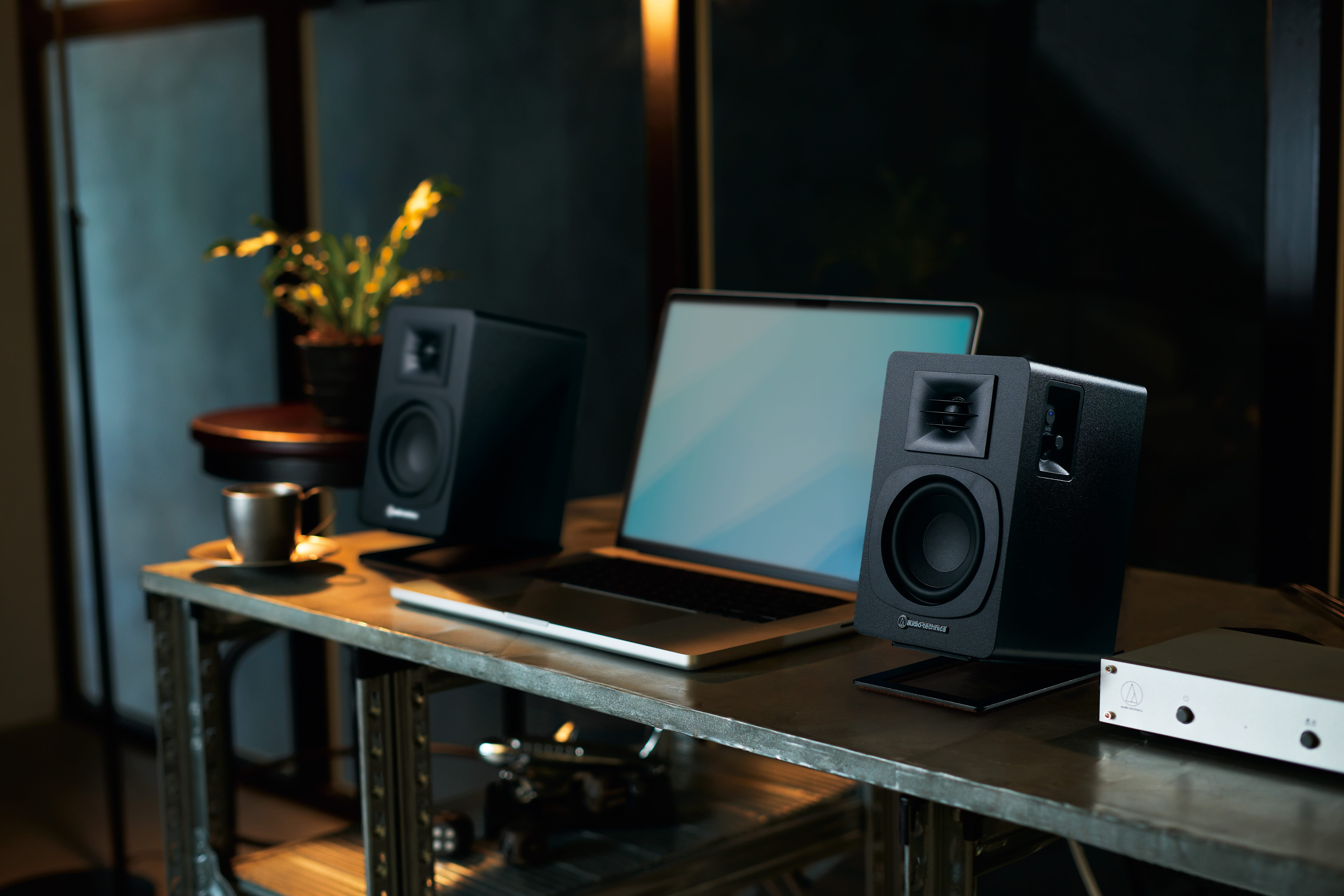 Audio Technica - AT-ST3 Speaker Stands for AT-SP3X - Music Direct
