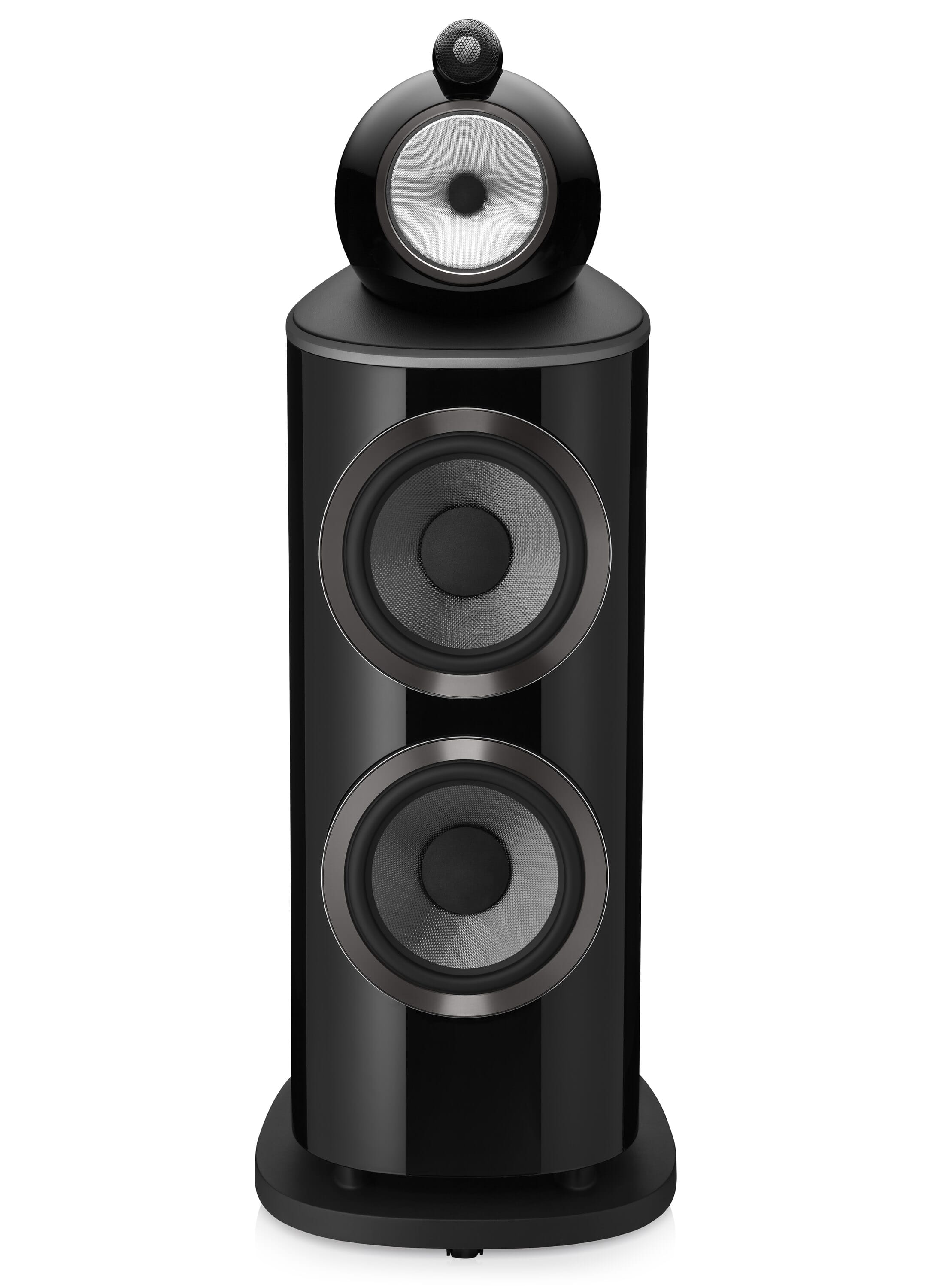 Bowers And Wilkins - 801 D4 Floor-Standing Speakers (Gloss Black