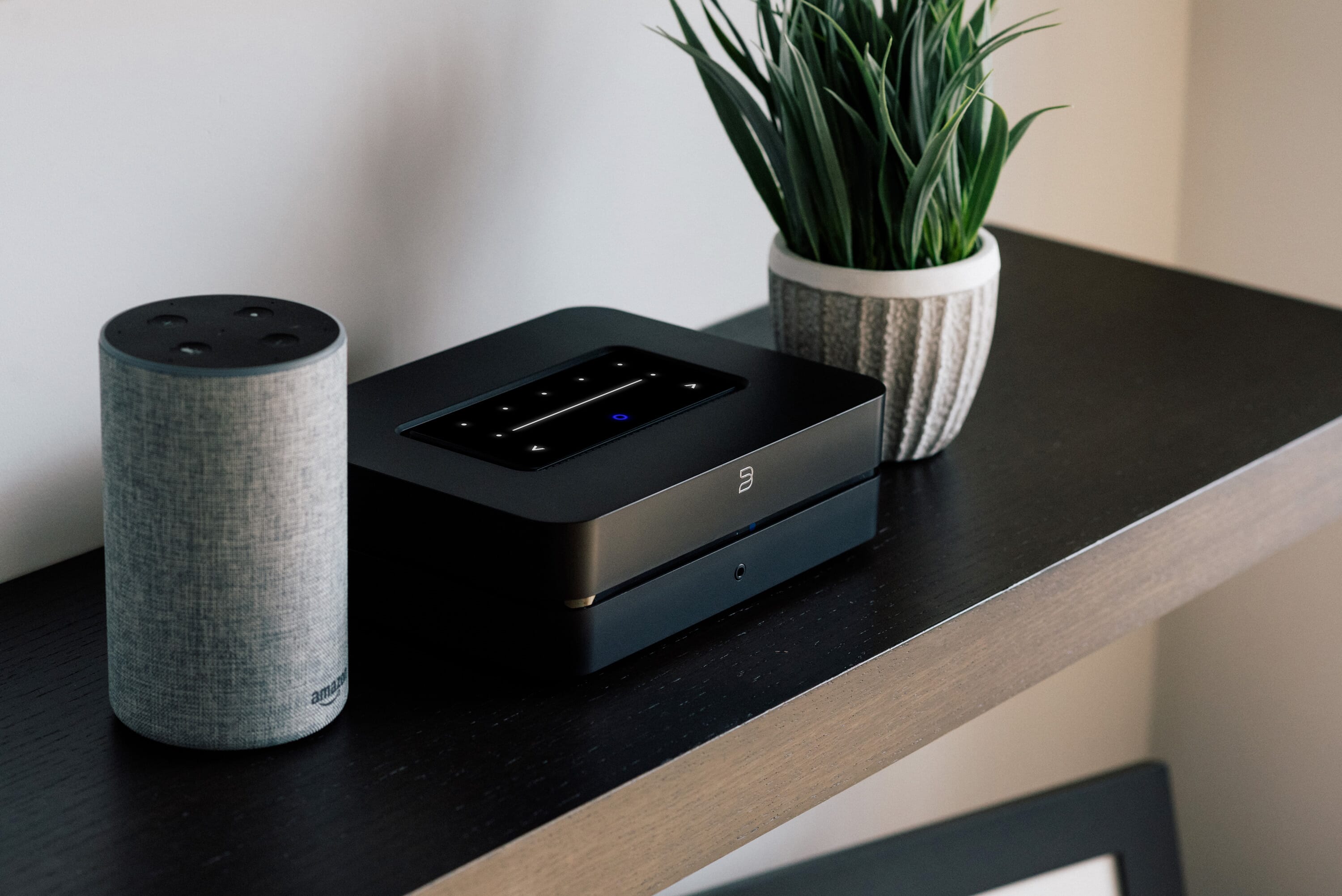 Bluesound - PowerNode Hi-Res Music Streamer/Amplifier (Black Bluesound - PowerNode Hi-Res Music Streamer/Amplifier (Black