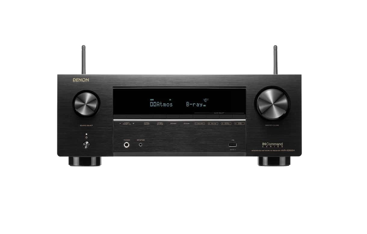 Denon - AVR-X2800H 7.2-Channel 8K AV Surround Receiver **OPEN BOX