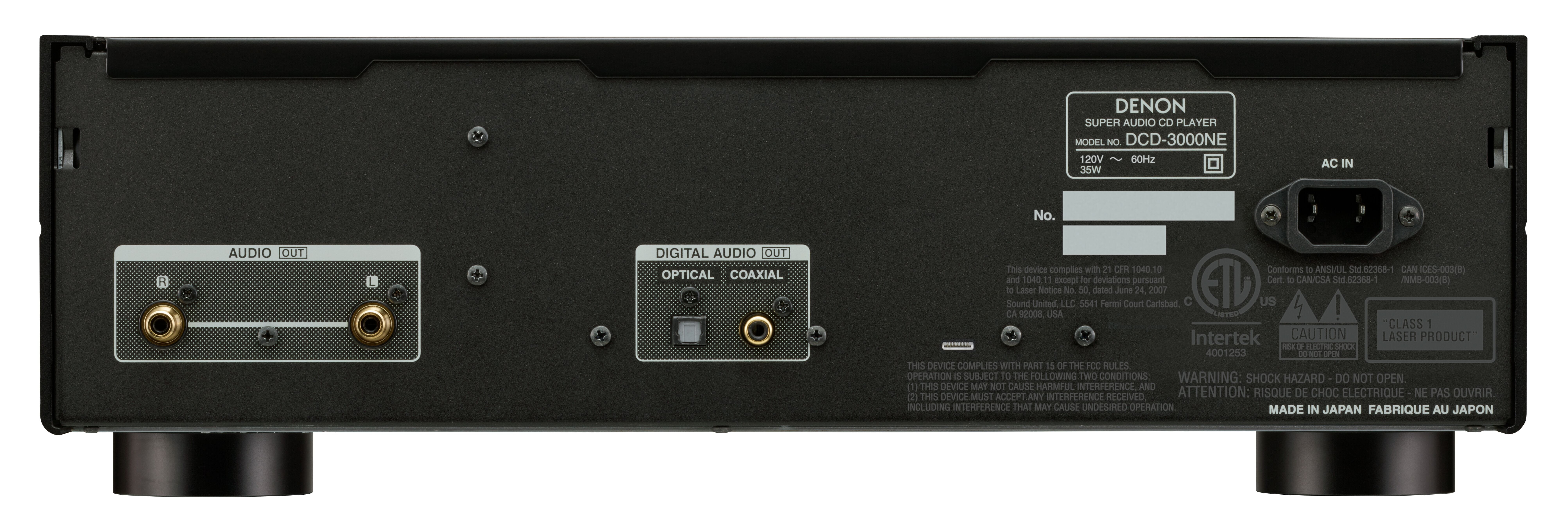 Denon - DCD-3000NE SACD/CD Player - Music Direct