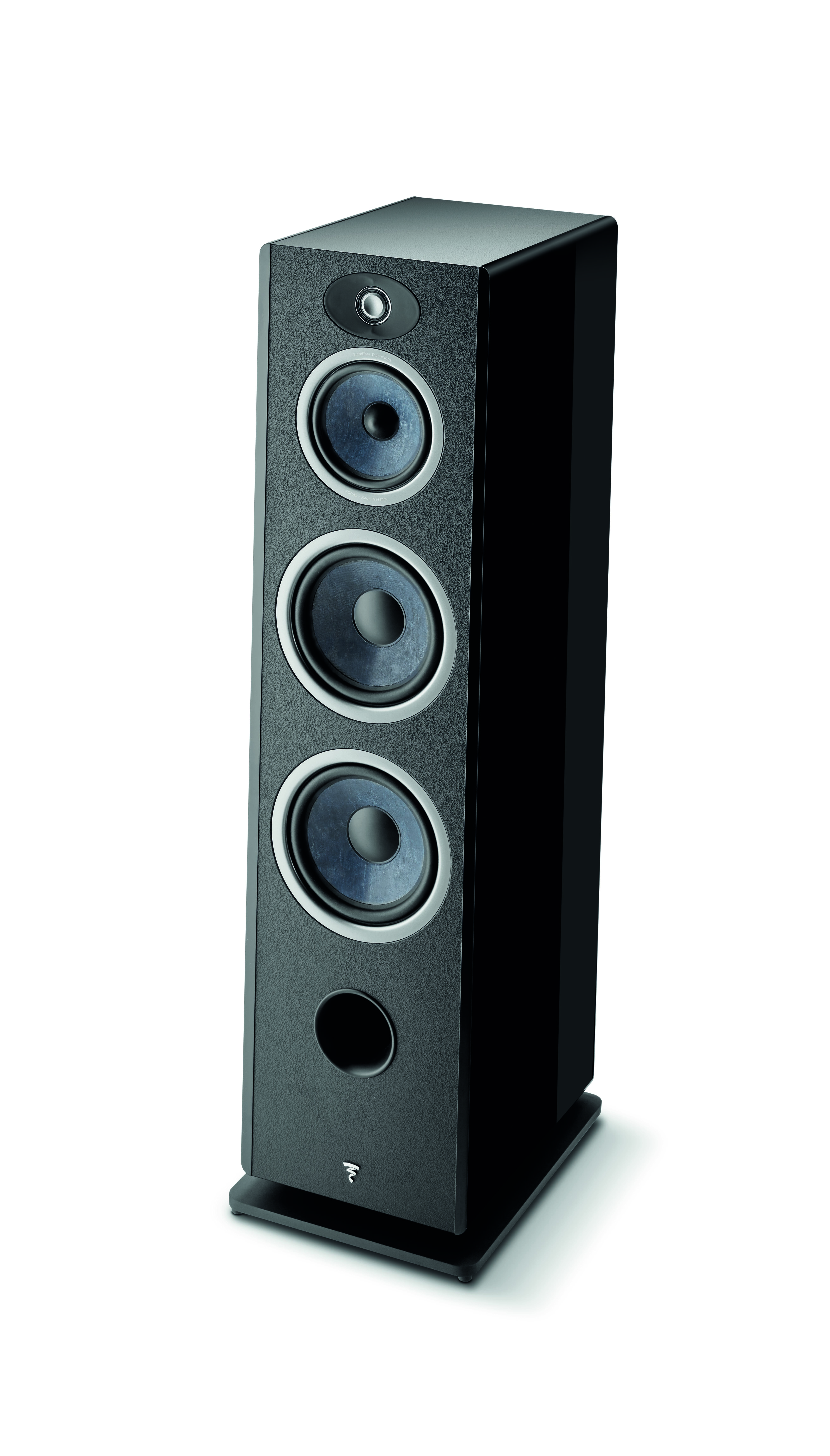 Focal - Omada N°4 Floor-Standing Speaker (Black, Each) - Music Direct