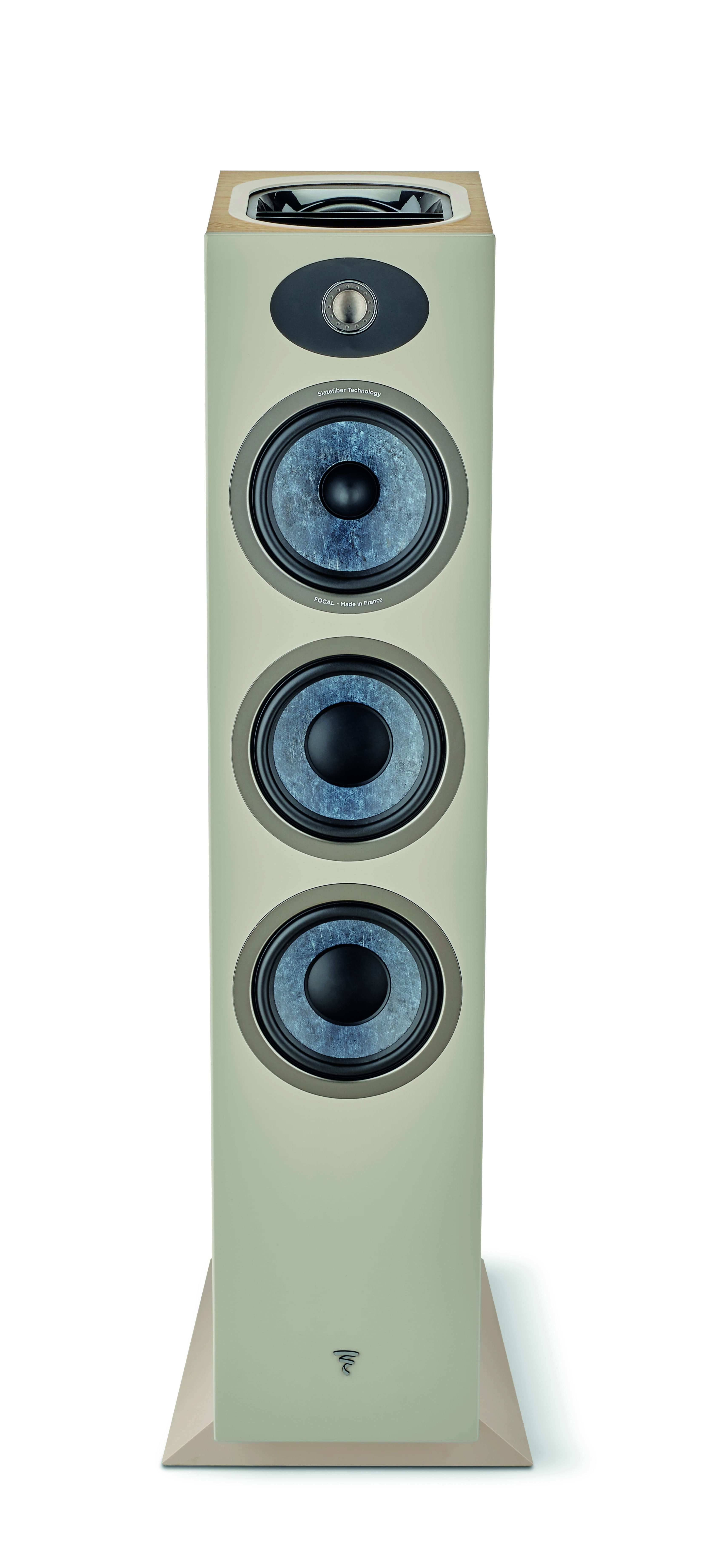 Focal - Theva N°3-D Floor-Standing Speaker (Light Wood, Each