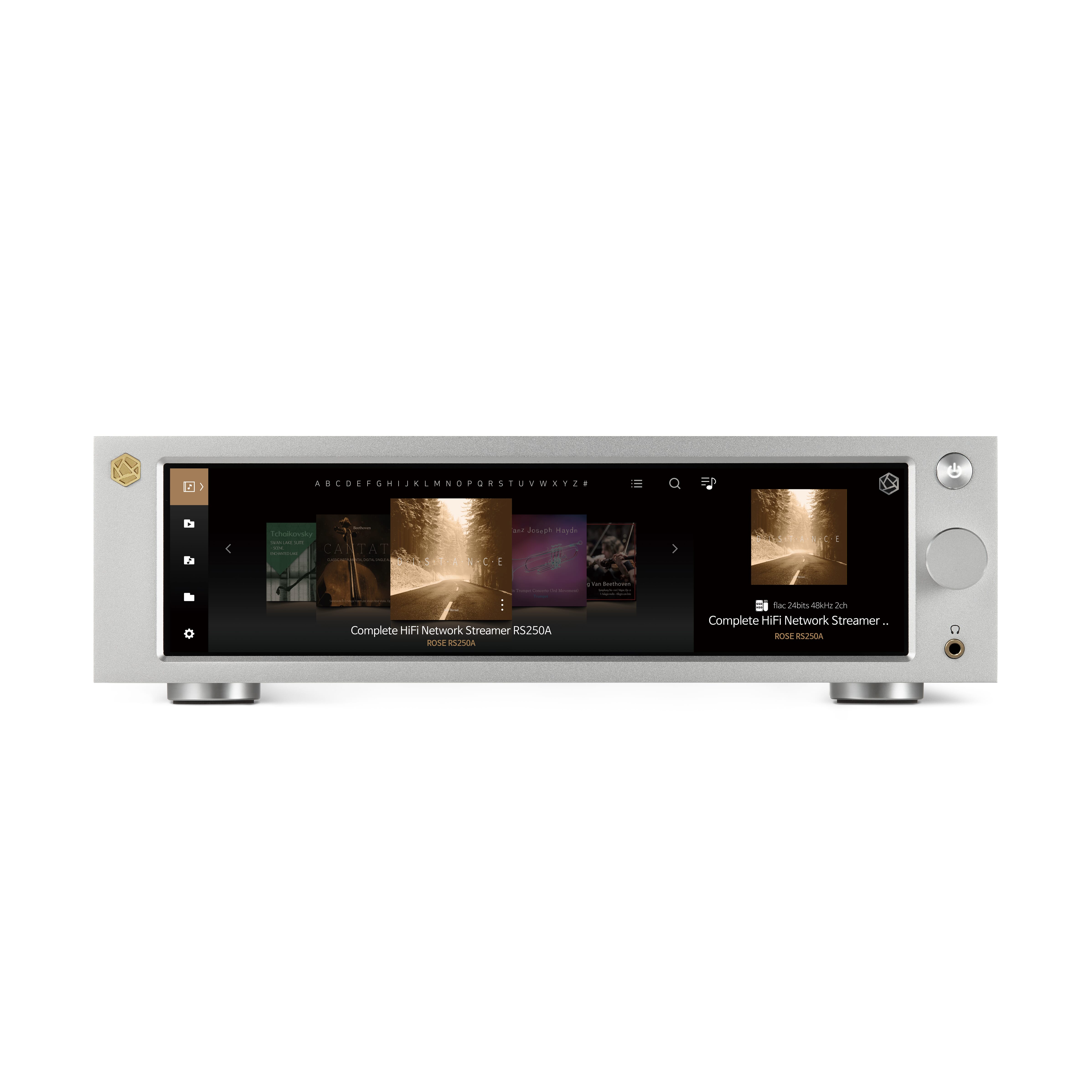 HiFi Rose - RS250A Network Streamer (Silver) **OPEN BOX** - Music