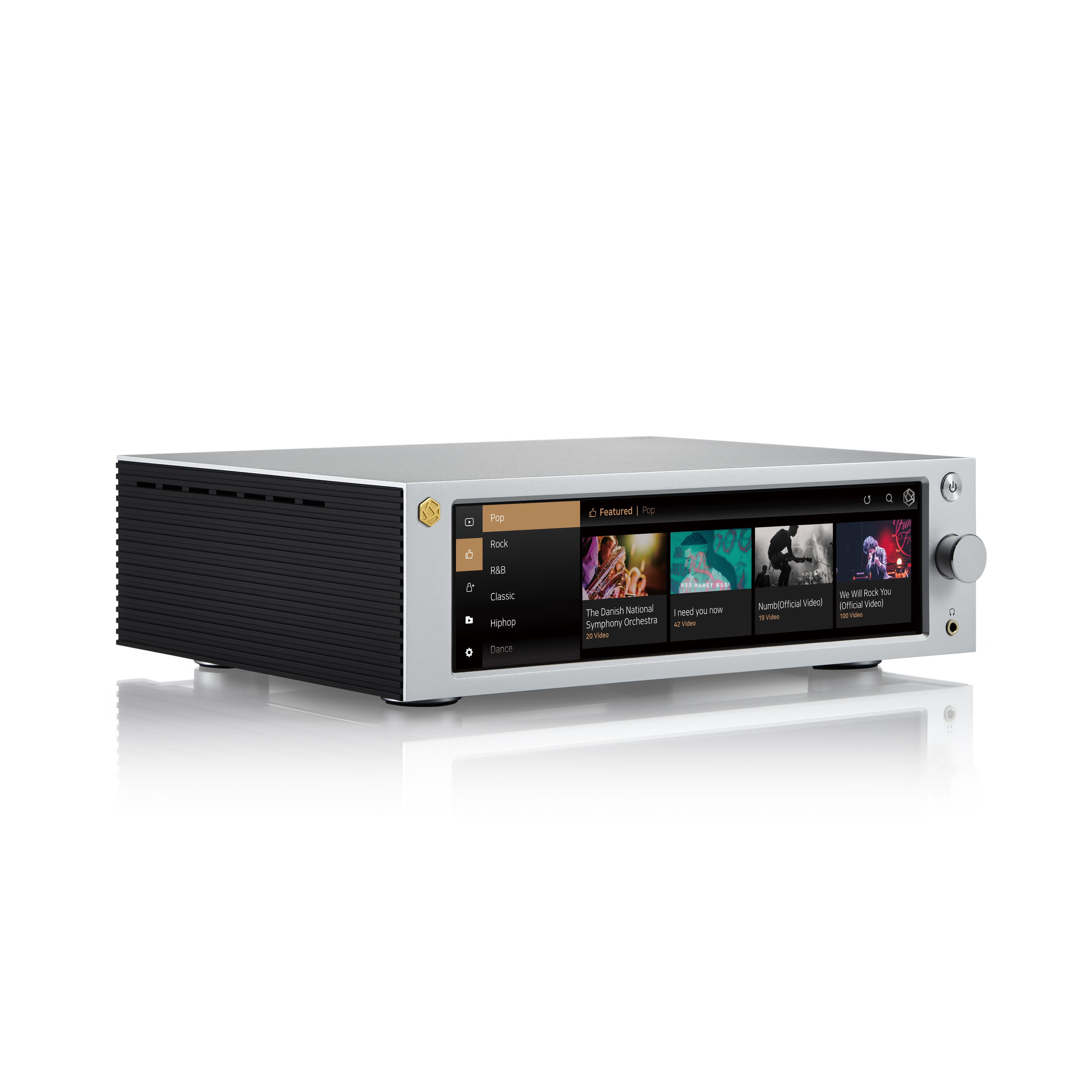HiFi Rose - RS250A Network Streamer (Silver) **OPEN BOX** - Music