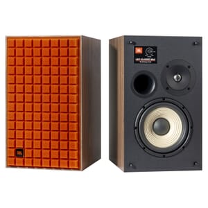 JBL L82 Classic MkII Bookshelf Speakers (Orange Grilles, Pair
