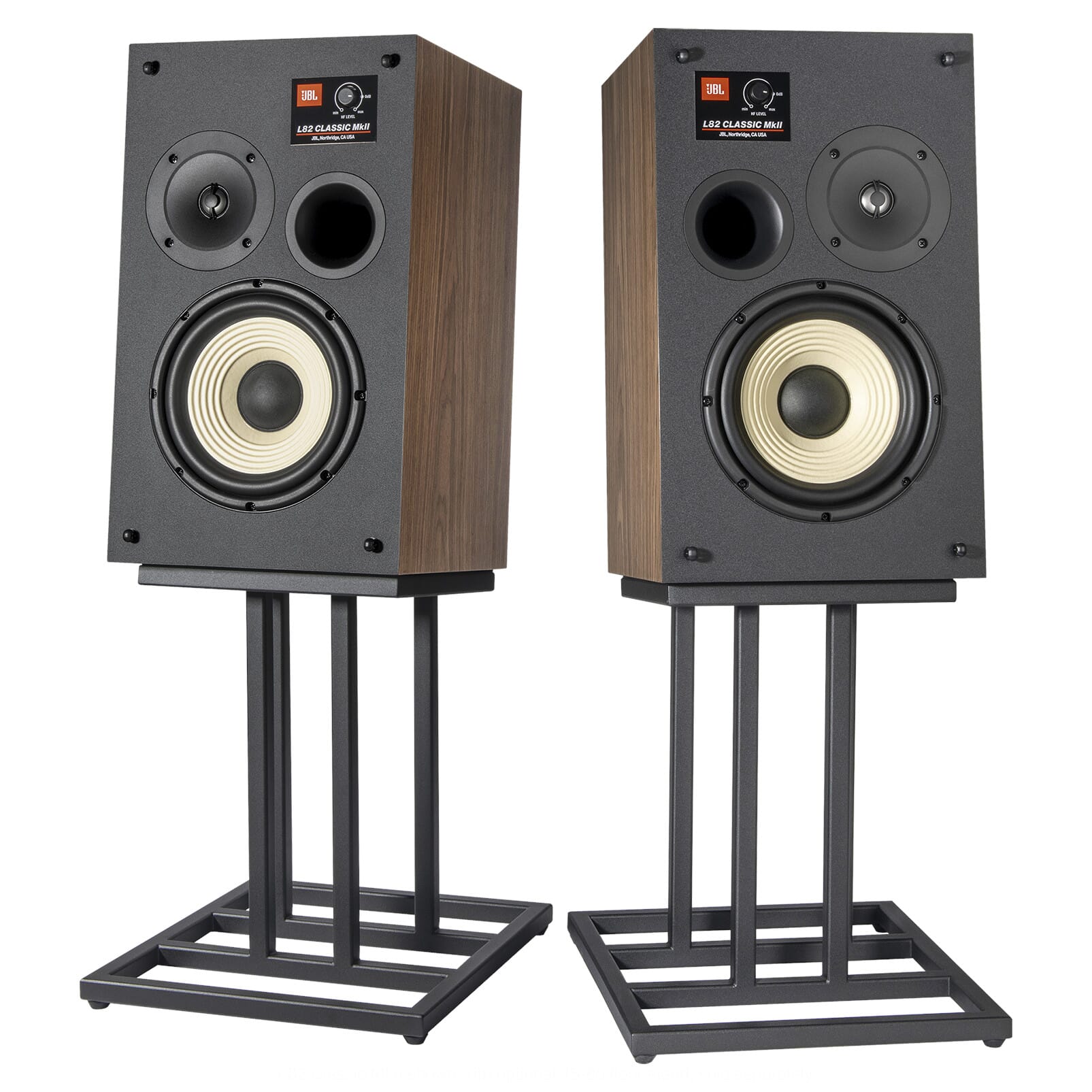 JBL - L82 Classic MkII Bookshelf Speakers (Blue Grilles, Pair