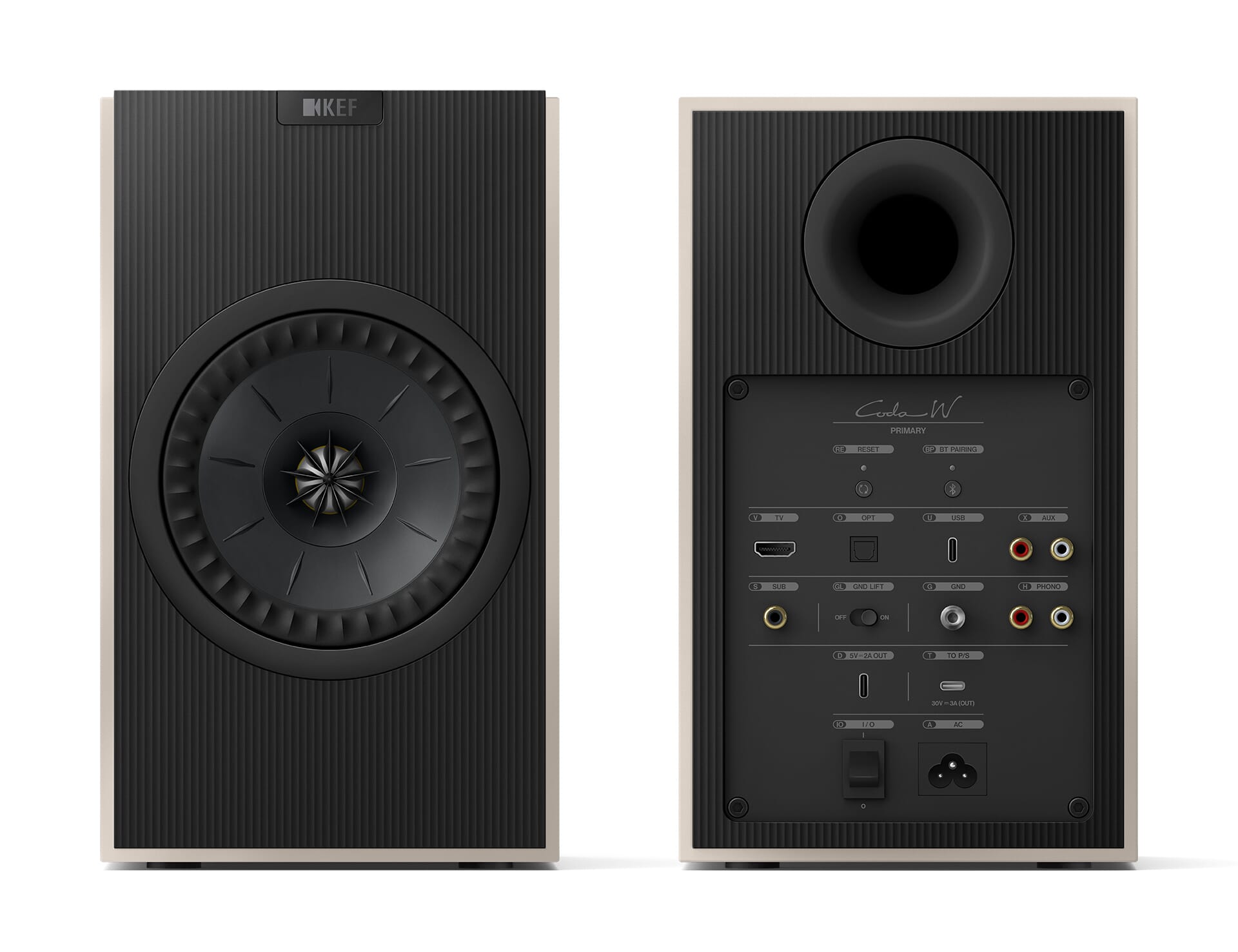 KEF - Coda W Powered Speakers (Pair) - Music Direct