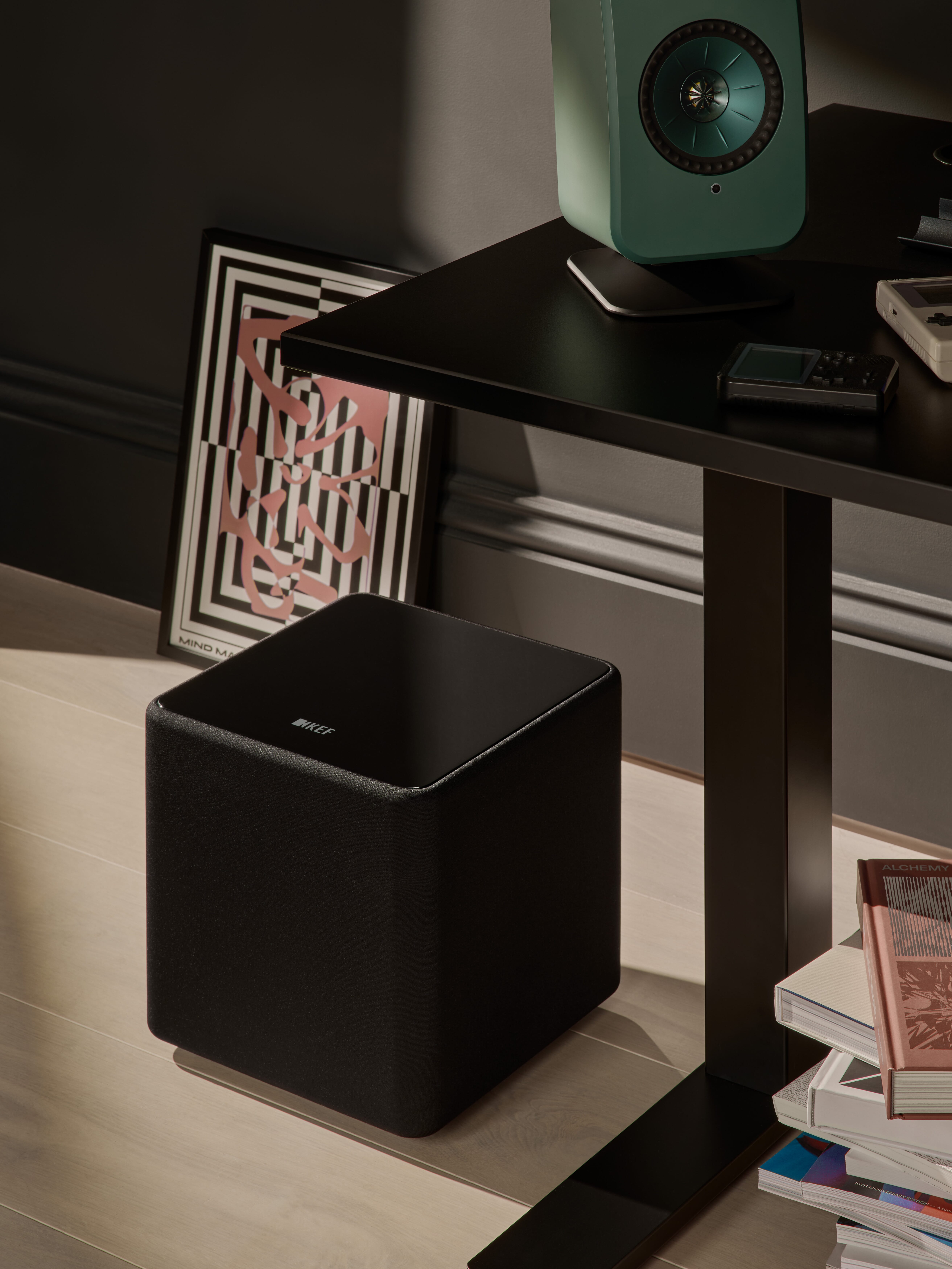 KEF Kube8b Subwoofer 美品 KEF - Kube 8 MIE Powered Subwoofer - Music Direct