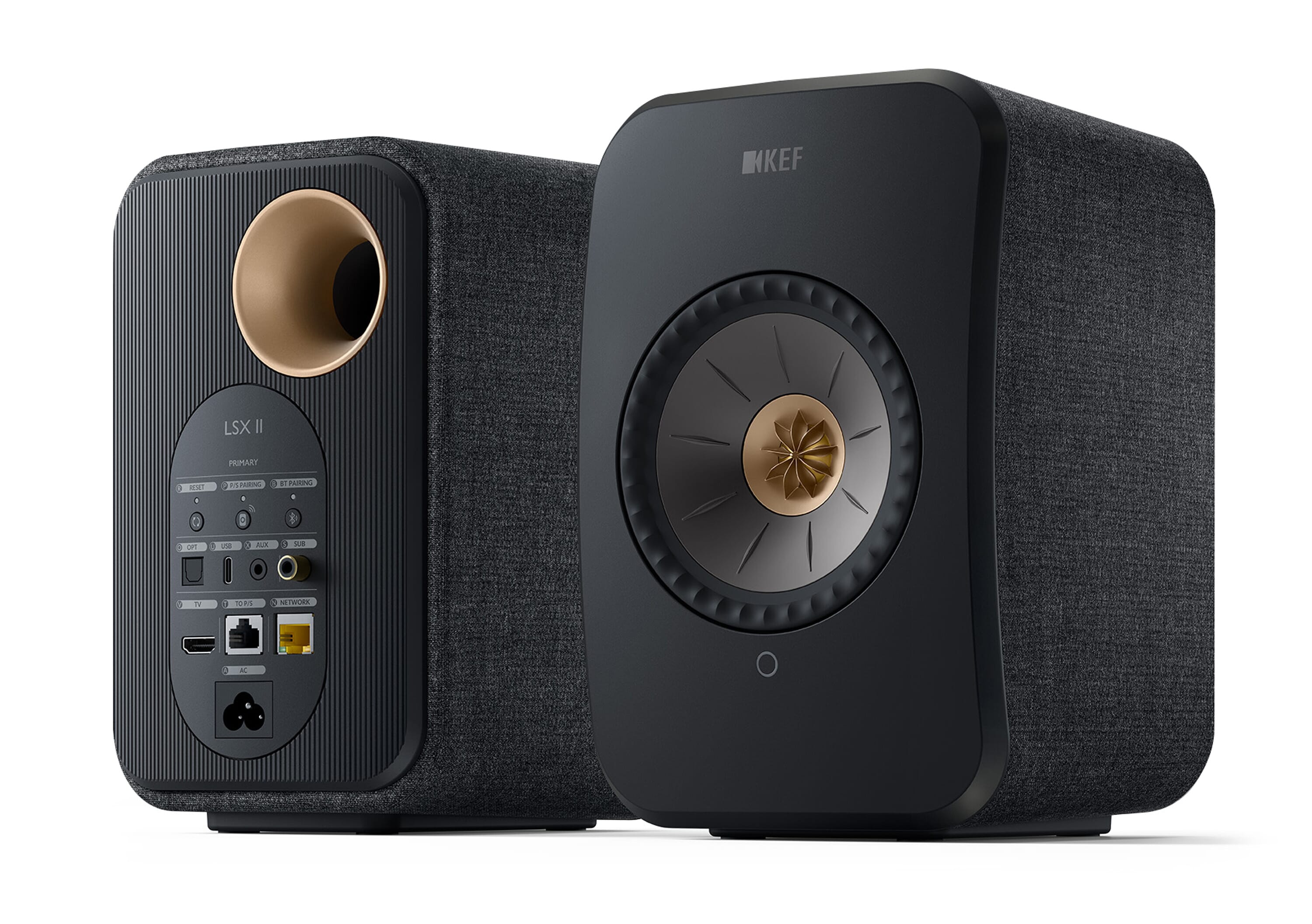 KEF - LSX II Wireless Bookshelf Speakers (Pair) - Music Direct