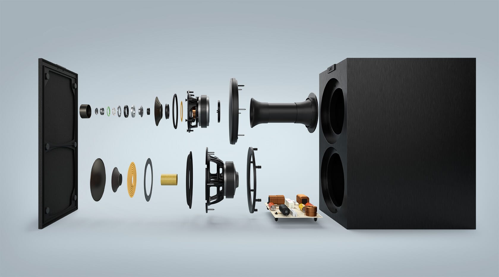 KEF - Q Concerto Meta Bookshelf Speakers (Pair) - Music Direct