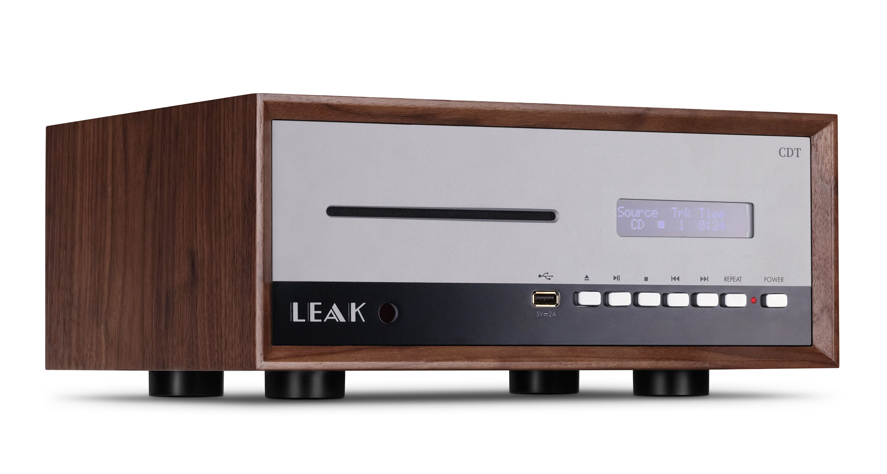 Leak - CDT CD Transport (Walnut) **OPEN BOX** - Music Direct