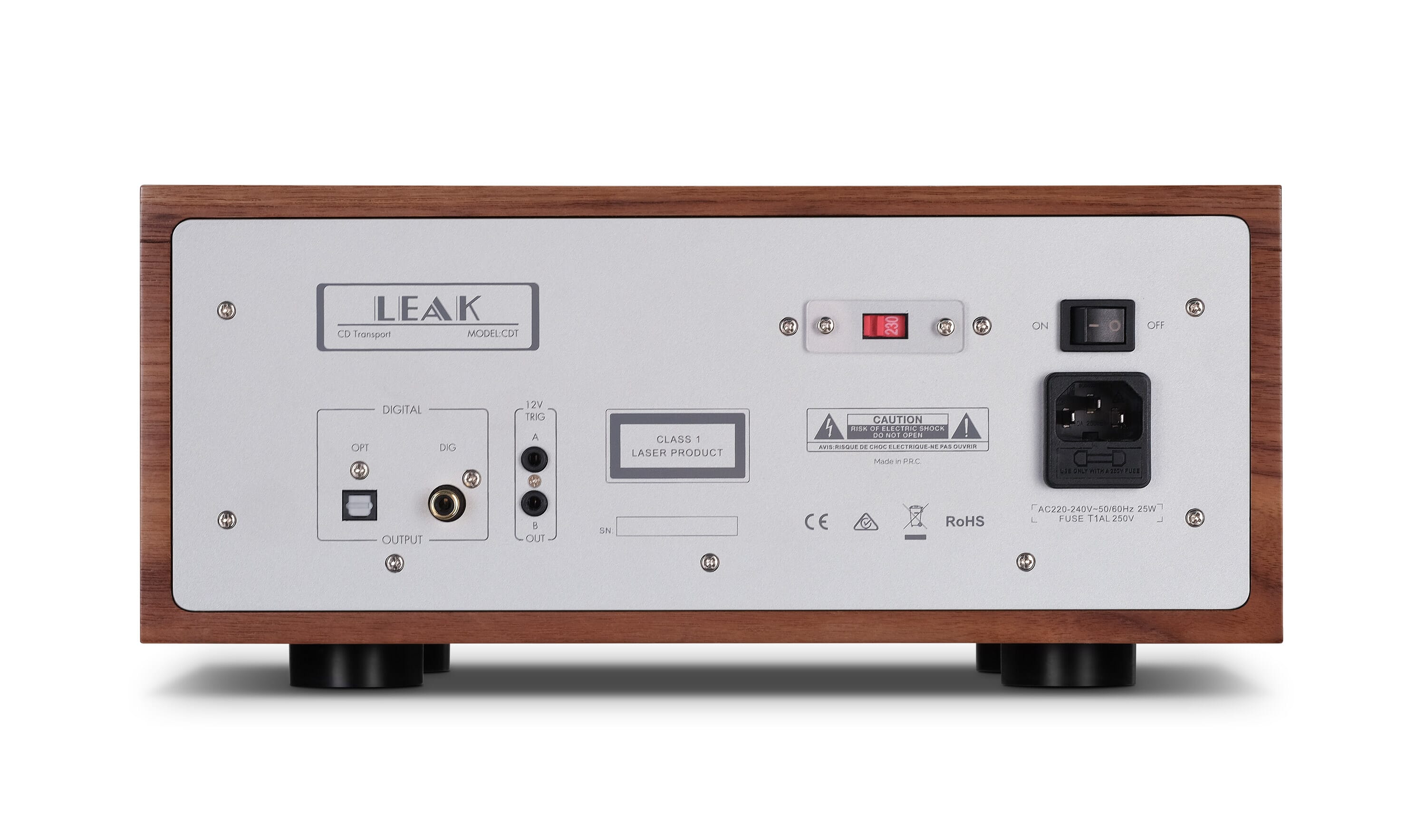 Leak - CDT CD Transport (Walnut) **OPEN BOX** - Music Direct