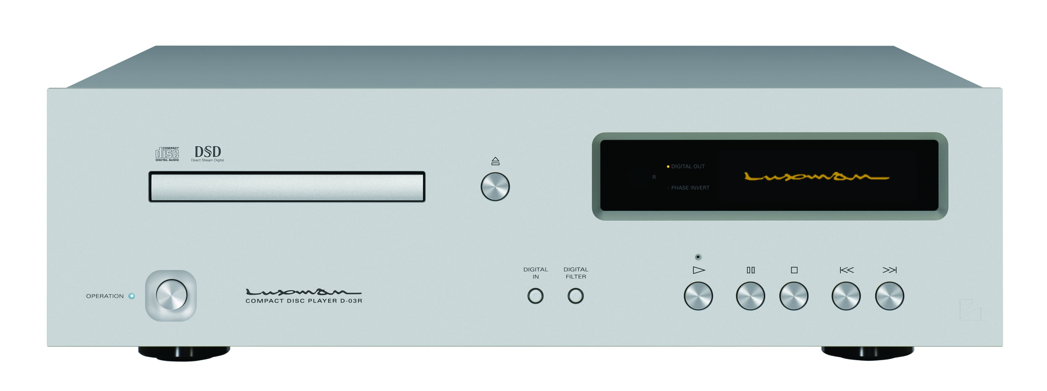 Luxman - D-03R CD Player/DAC - Music Direct