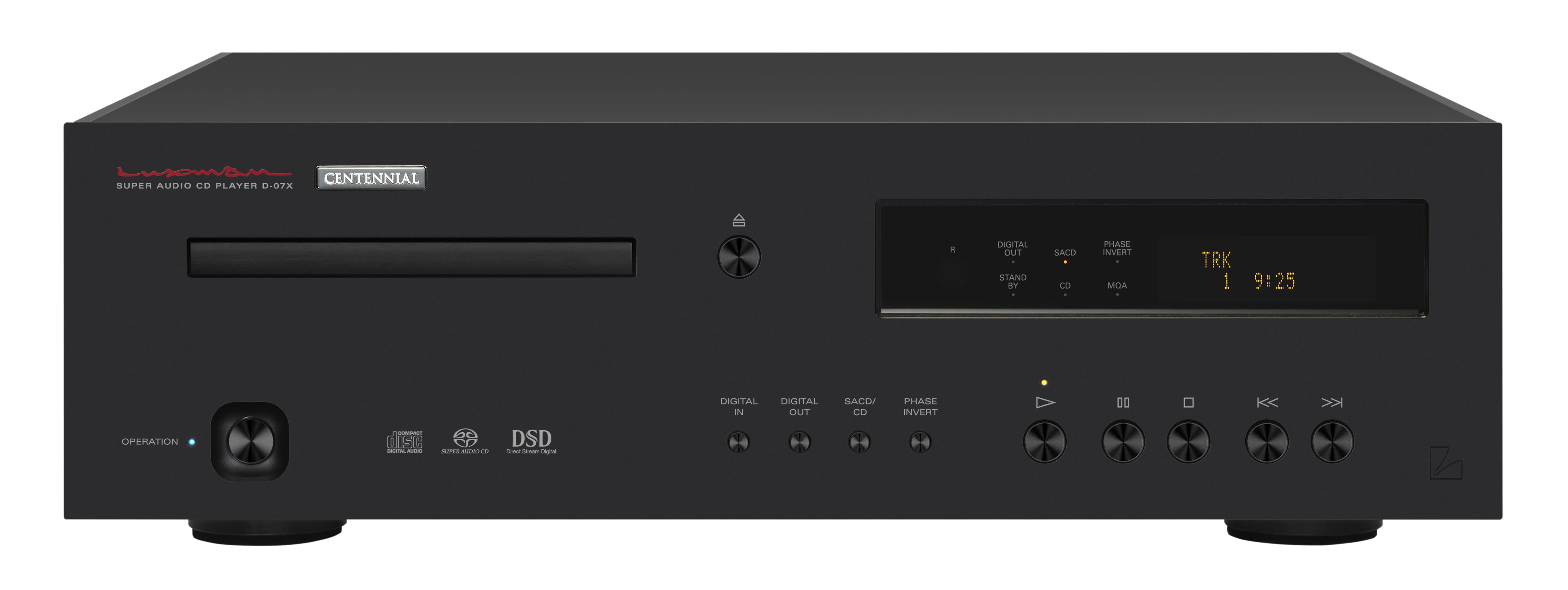 Luxman - D-07X Black Edition Centennial SACD Player - Music Direct