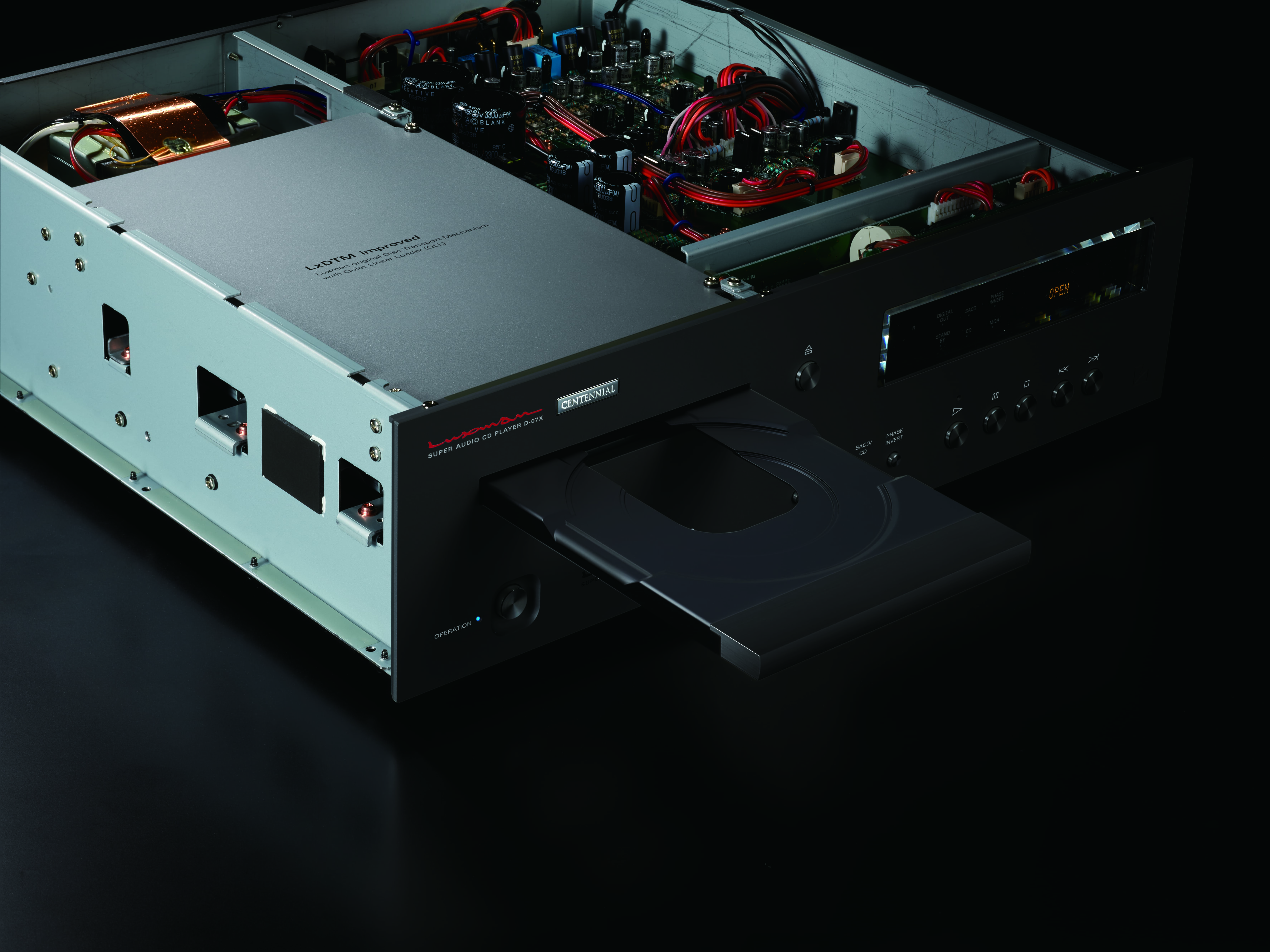 Luxman - D-07X Black Edition Centennial SACD Player - Music Direct