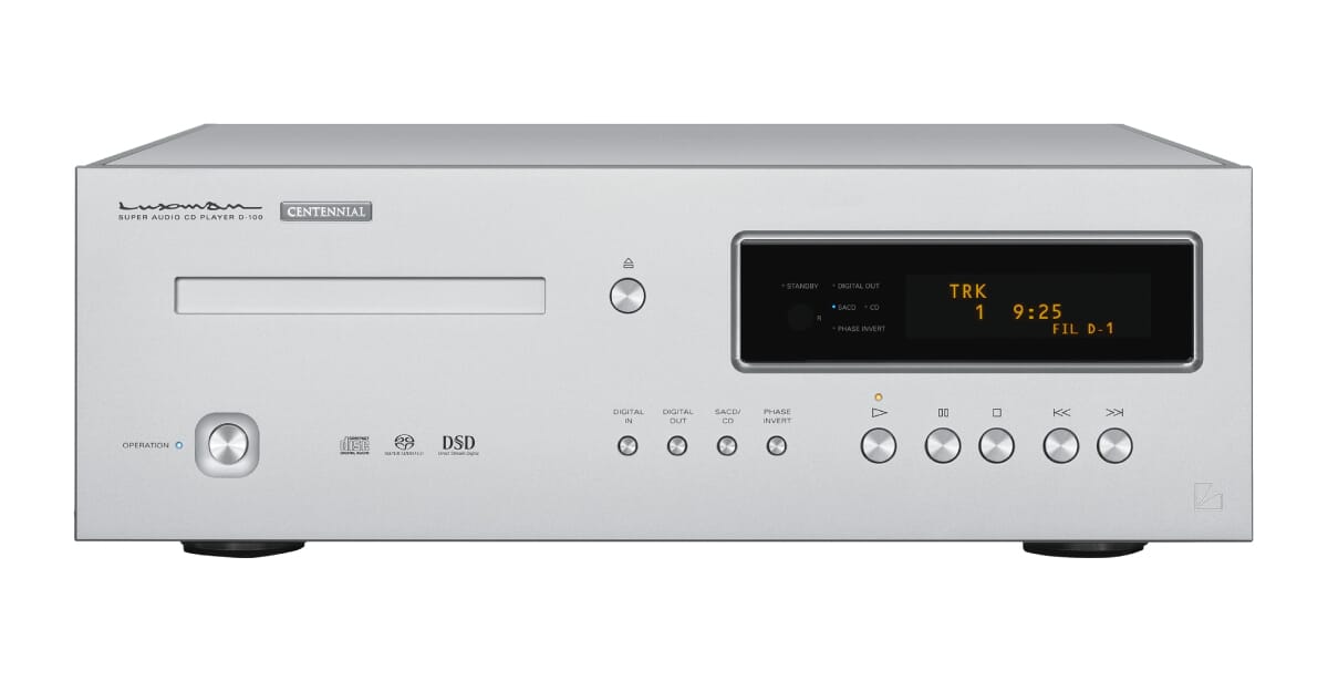 Luxman - D-100 Centennial SACD Player/DAC - Music Direct