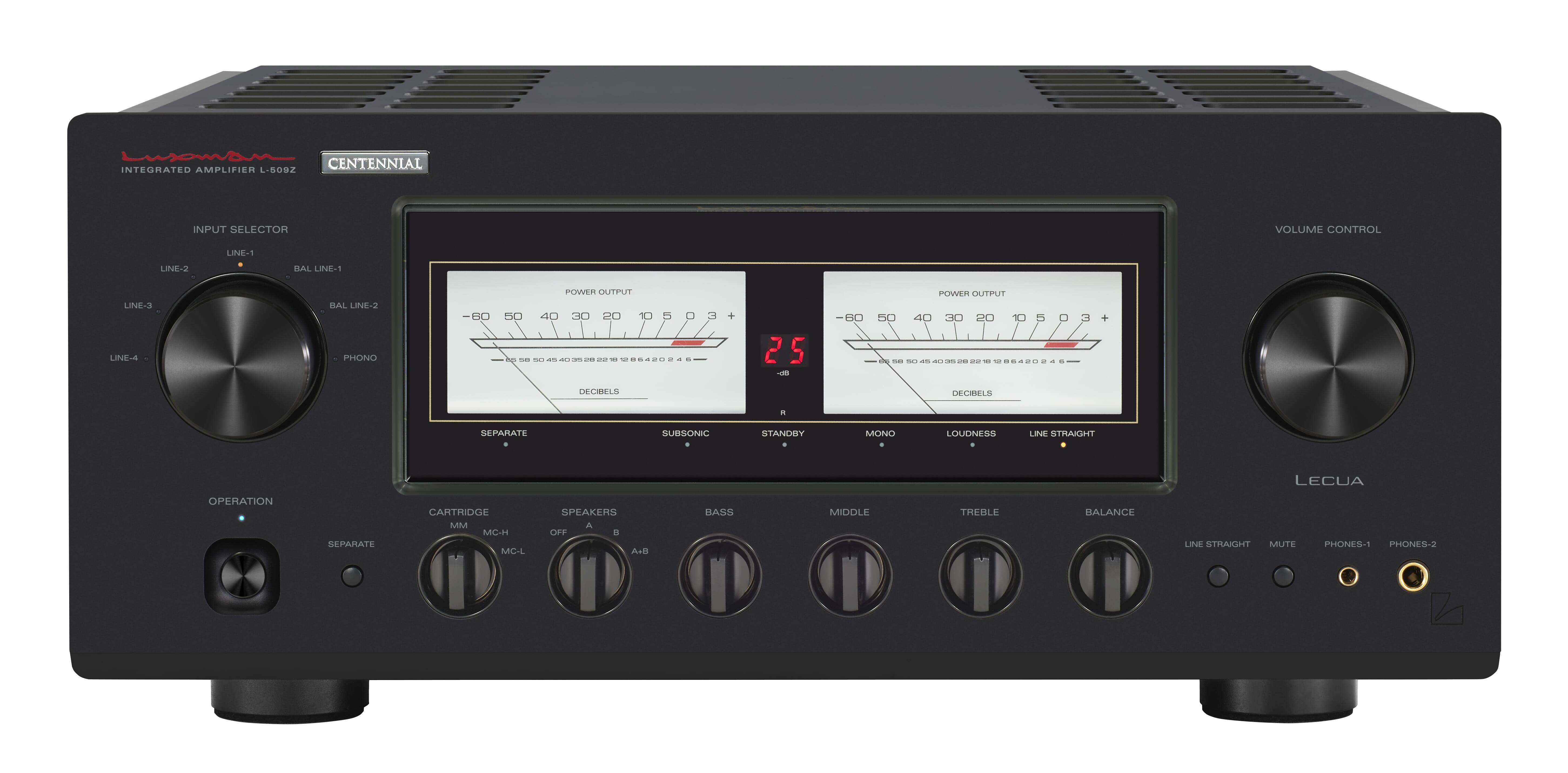 Luxman - L-509Z Black Edition Centennial Integrated Amplifier