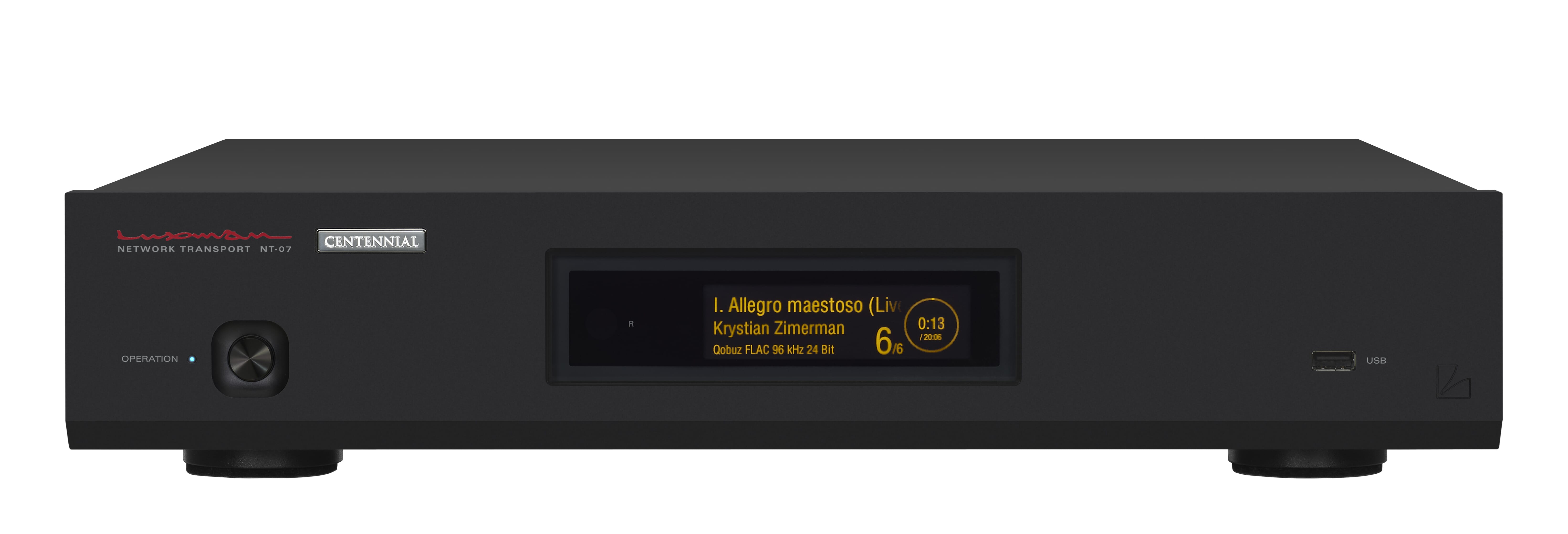 Luxman - NT-07 Black Edition Centennial Network Transport/Streamer