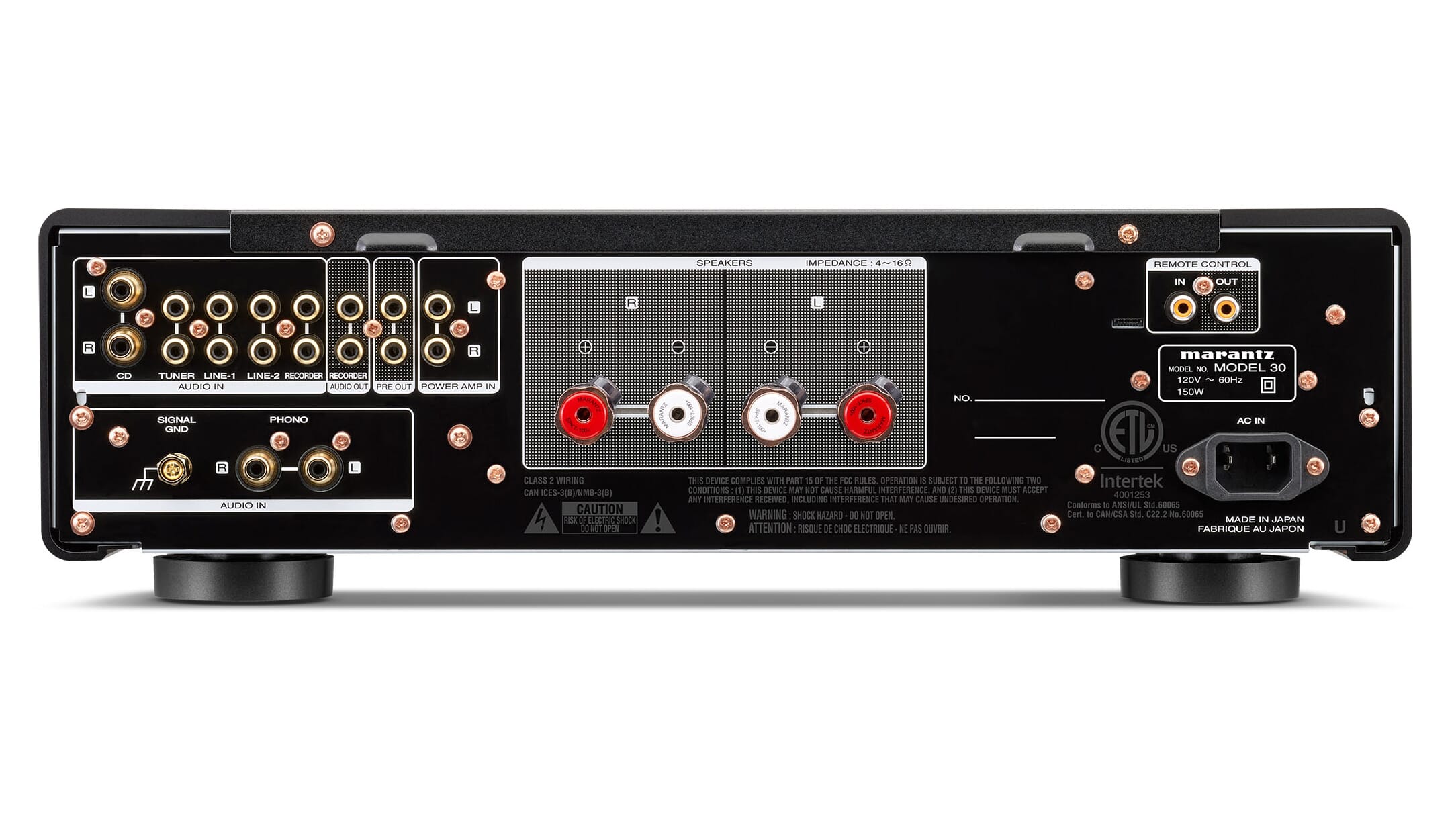 Marantz - Model 30 Integrated Amplifier (Black) **OPEN BOX