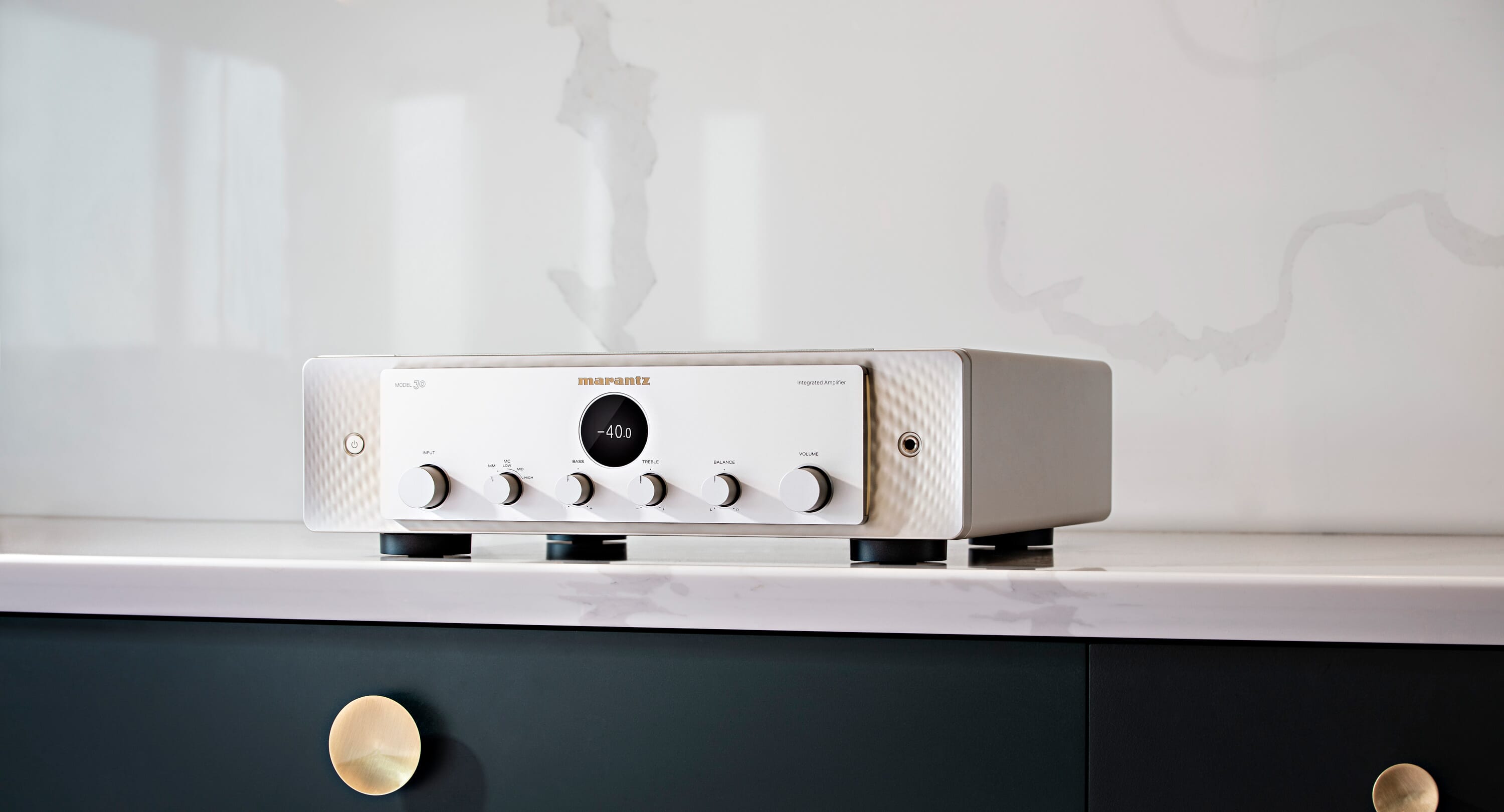 Marantz - Model 30 Integrated Amplifier (Silver) **OPEN BOX