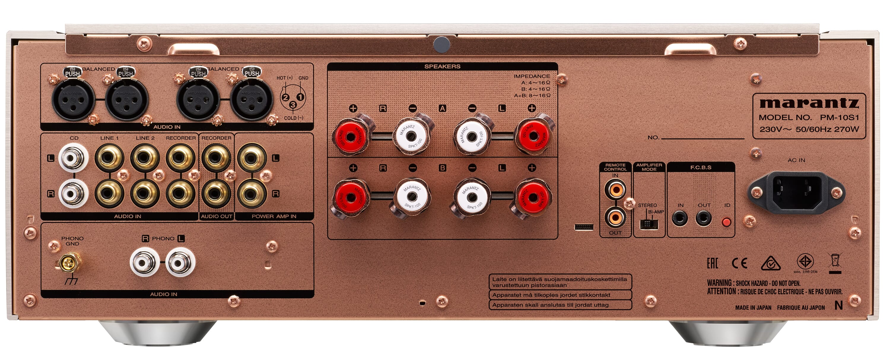 marantz integrated amplifier PMー10 Marantz PM-10 Reference Series stereo integrated amplifier