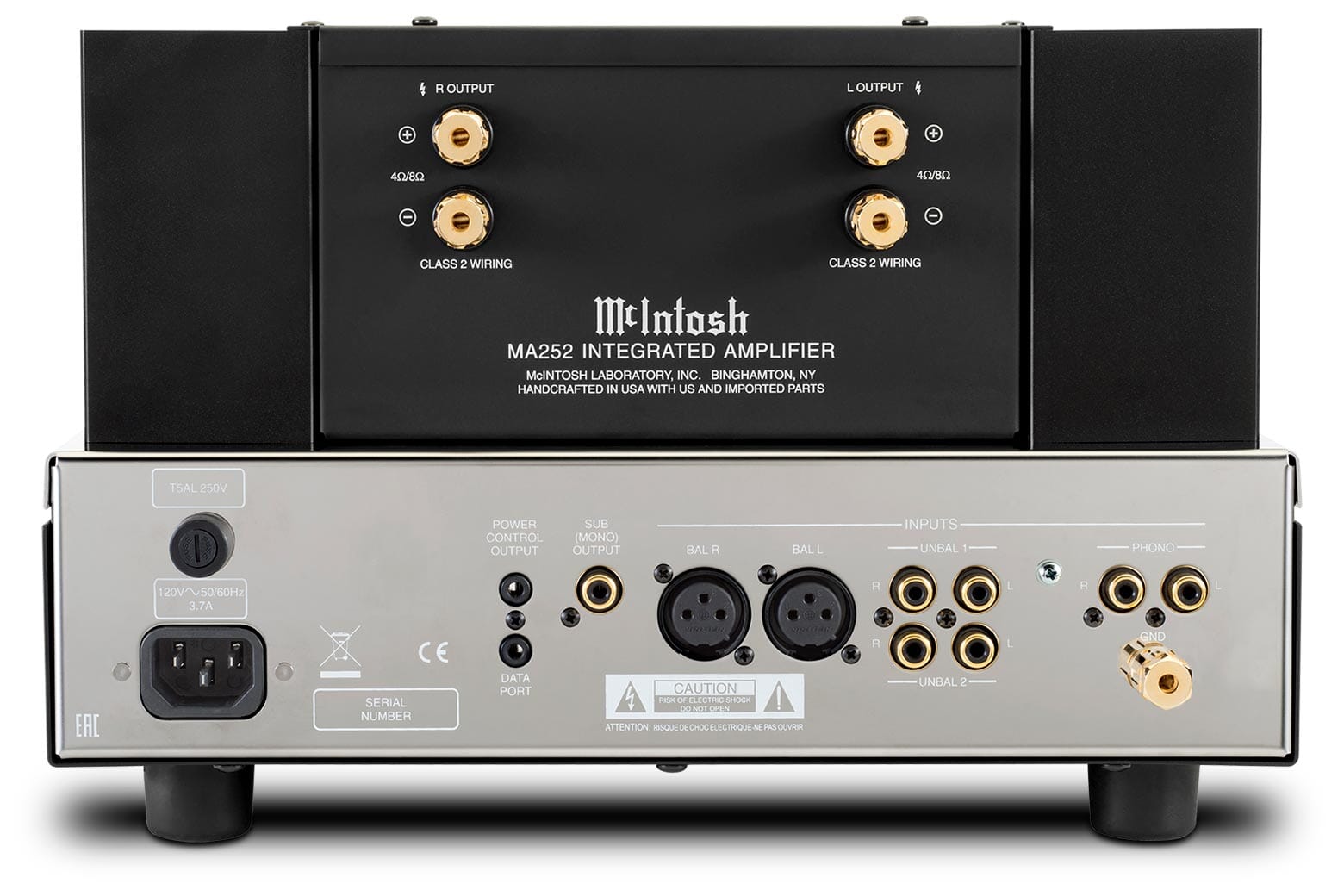 McIntosh - MA252 Hybrid Stereo Integrated Amplifier - Music Direct