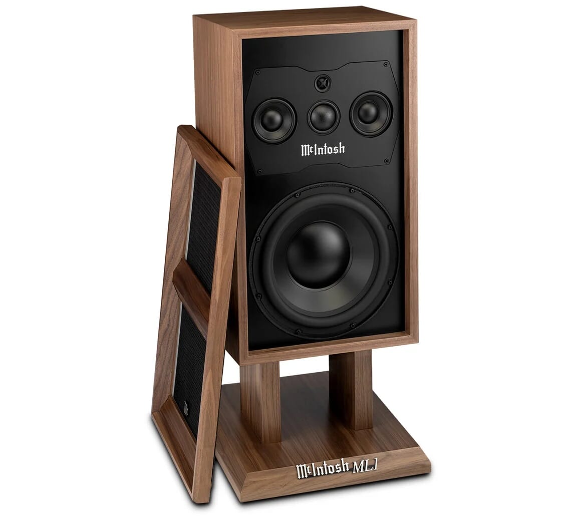 McIntosh - ML1 MkII Floor-Standing Speakers with Stands (Pair
