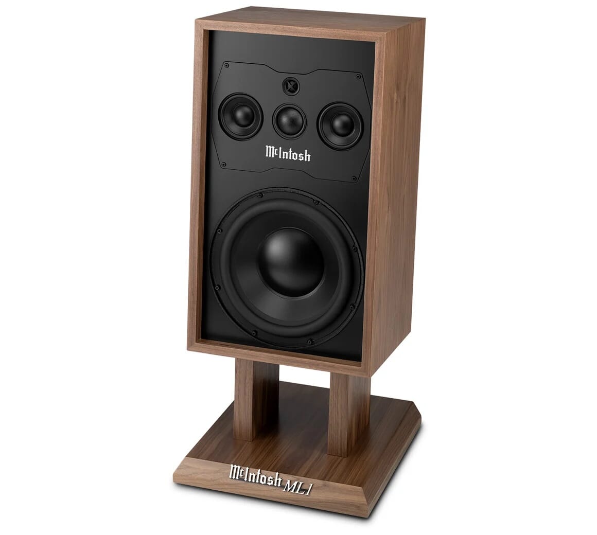 McIntosh - ML1 MkII Floor-Standing Speakers with Stands (Pair