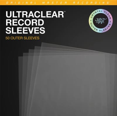 Mobile Fidelity Sound Lab - UltraClear Record Outer Sleeves (50pk, Crystal  Clear) - Music Direct