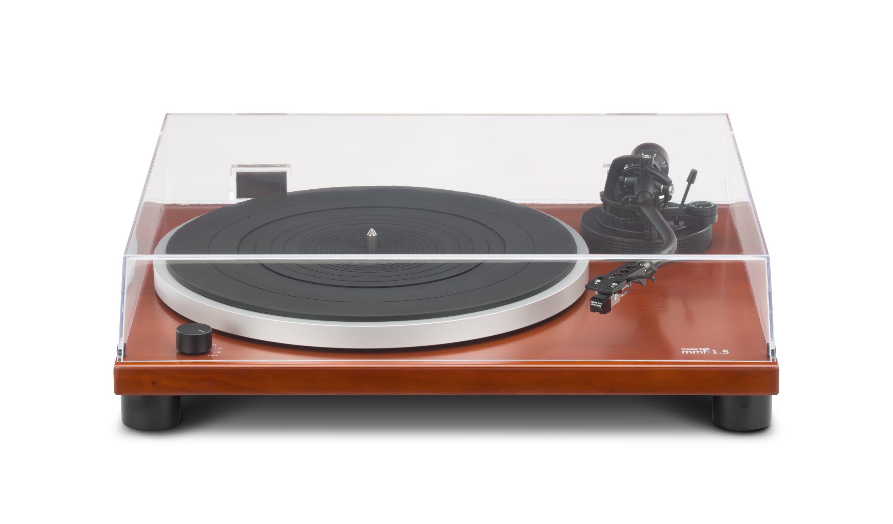 Music Hall - MMF-1.5 Turntable (Cherry, Melody MM) - Music Direct