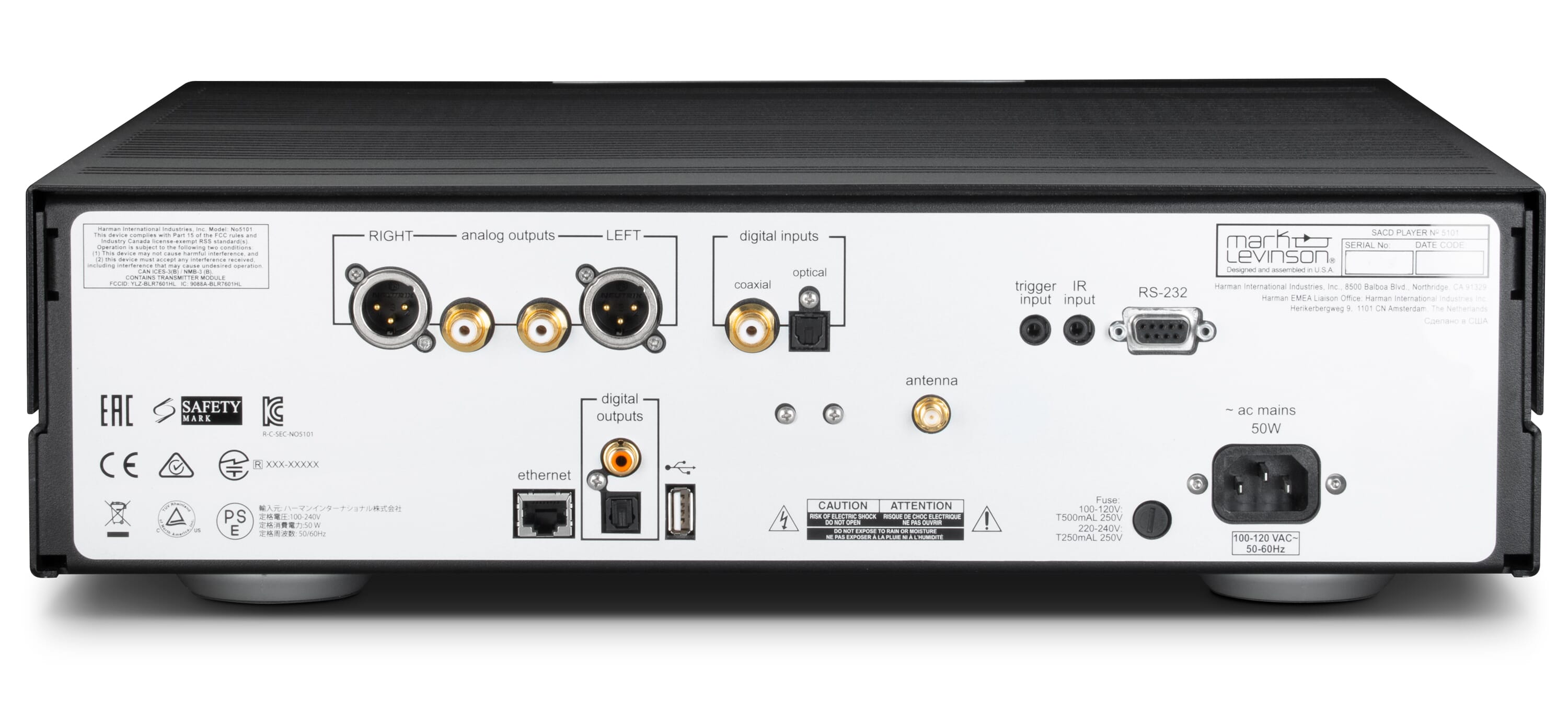 Mark Levinson - No 5101 Network Streaming SACD Player and DAC