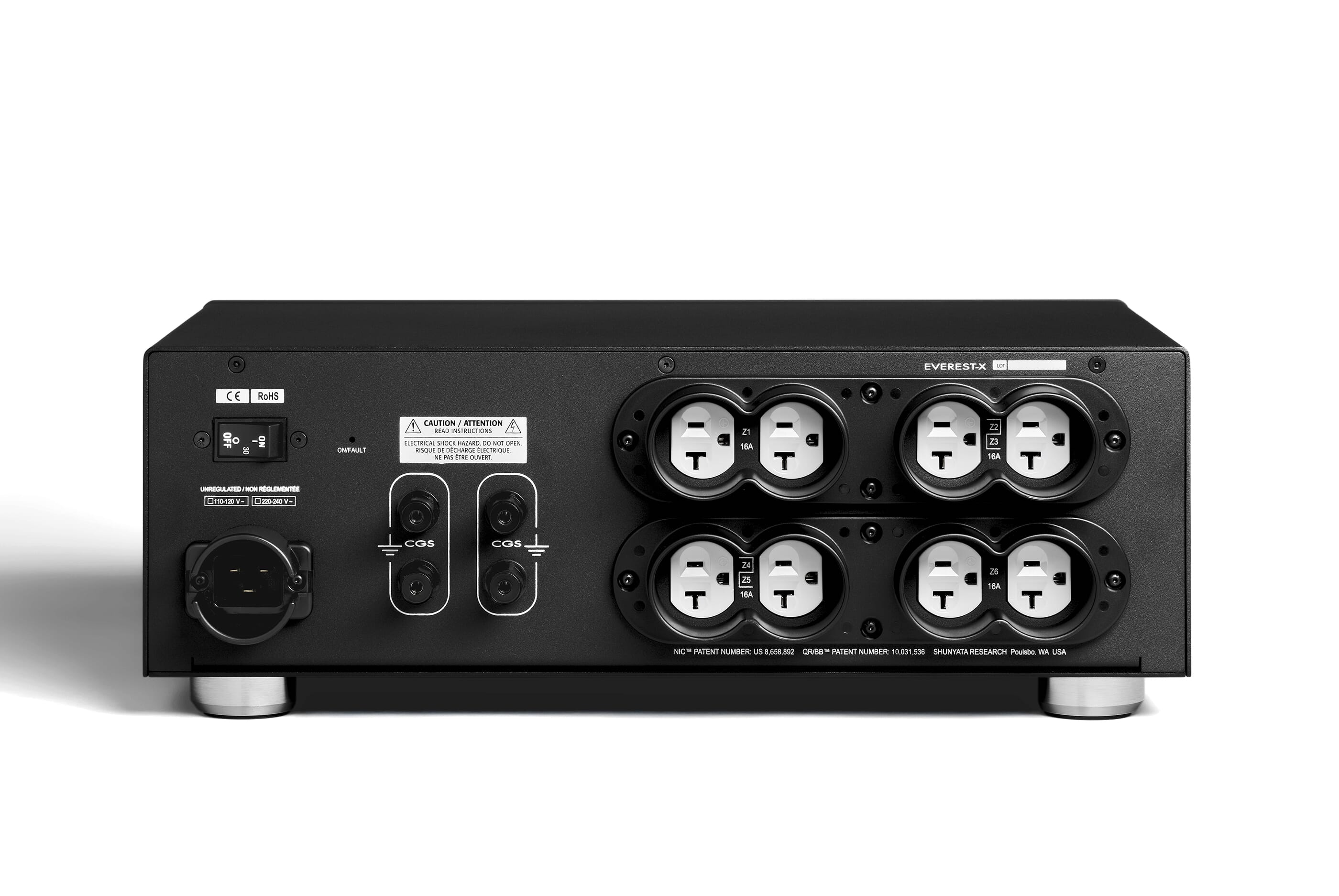 Shunyata - Everest-X Shelf Power Distributor - Music Direct