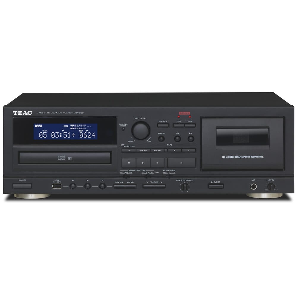 TEAC - AD850SE CD Player/Cassette Deck - Music Direct