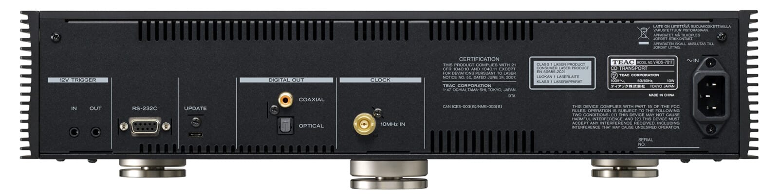 TEAC CDキャビネット CD-T300 BL 5個セット TEAC - VRDS-701T CD Transport - Music Direct