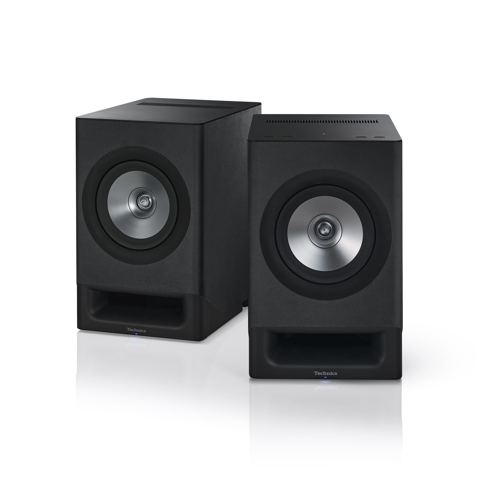 Technics - SC-CX700 Wireless Bookshelf Speakers (Charcoal Black Technics - SC-CX700 Wireless Bookshelf Speakers (Charcoal Black