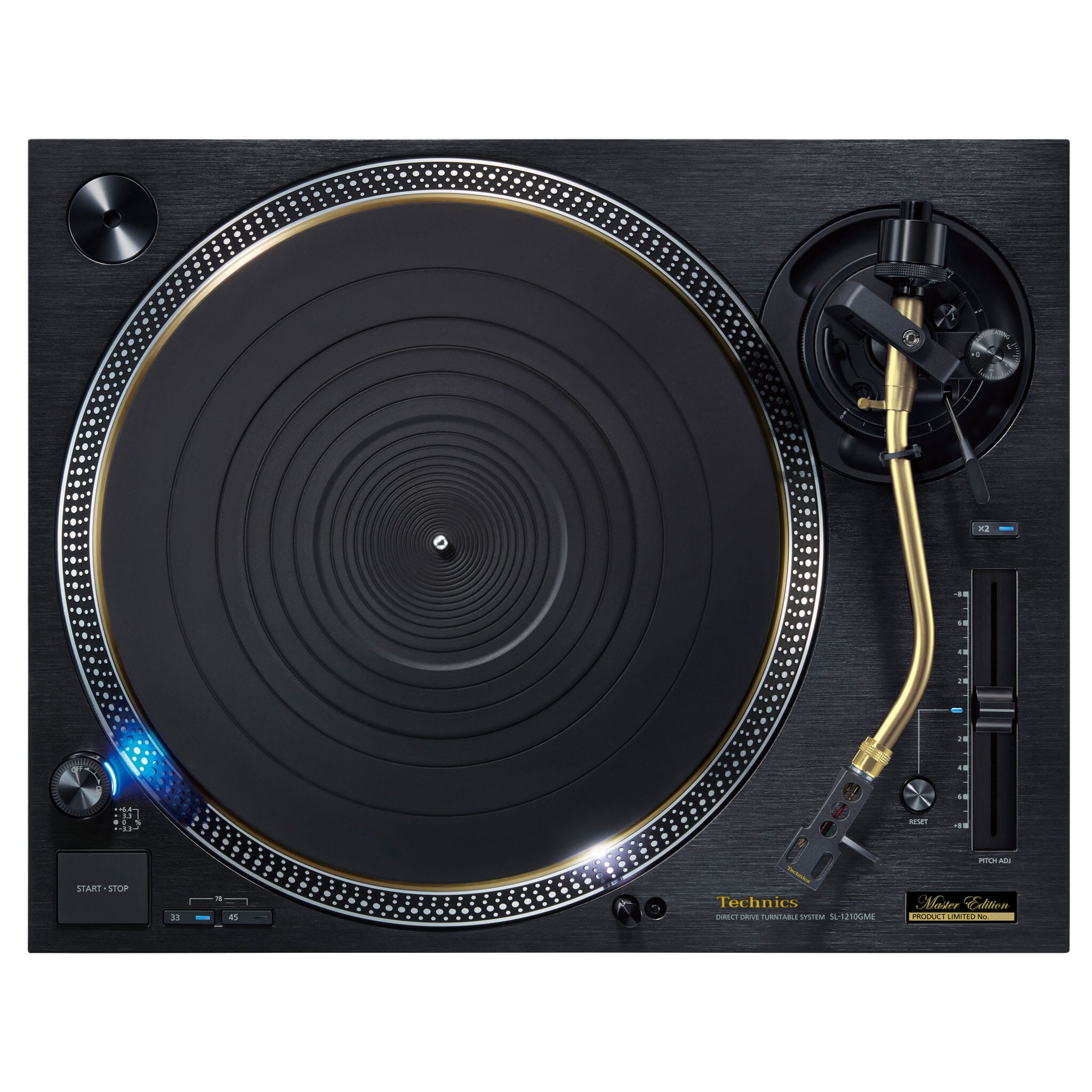 Technics - SL-1210GME Grand Master Edition Direct Drive Turntable