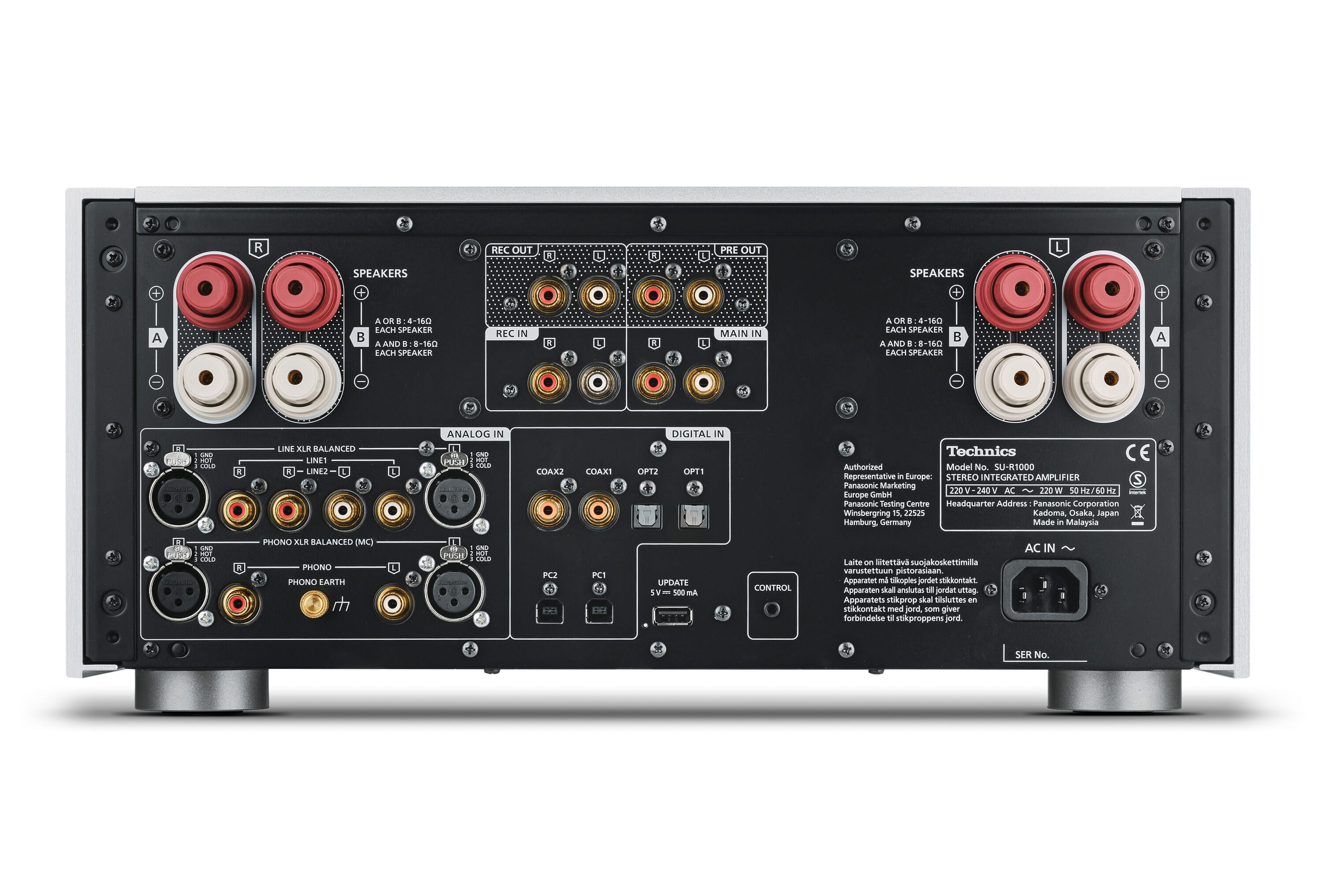 Technics - SU-R1000 Digital Integrated Amplifier - Music Direct