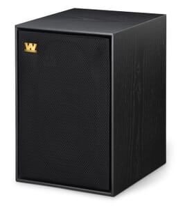 Wharfedale Denton 85th Anniversary Bookshelf Speakers (Black Oak, Pair)  **OPEN BOX**