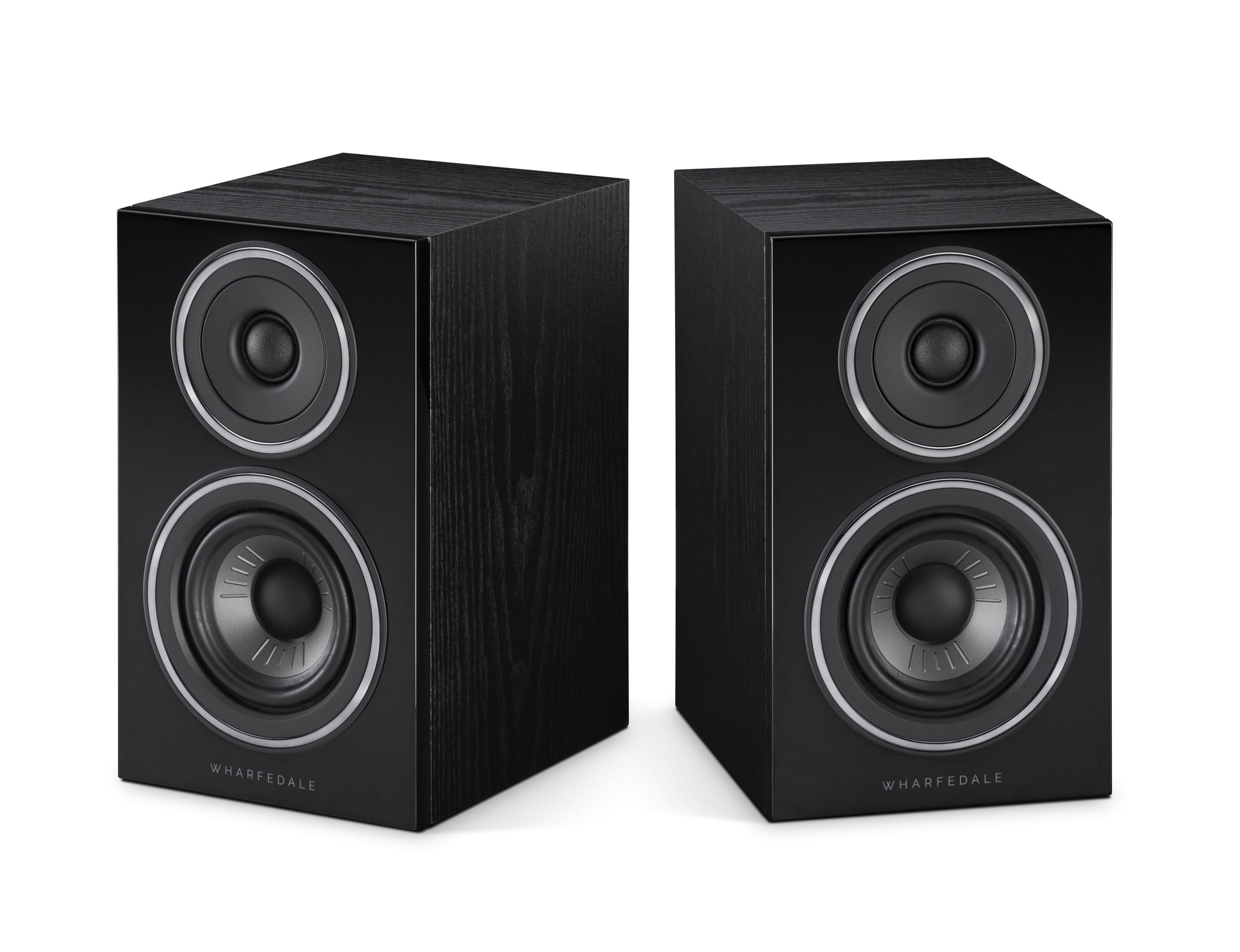 Wharfedale - Diamond 12.0 Bookshelf Speakers (Black, Pair