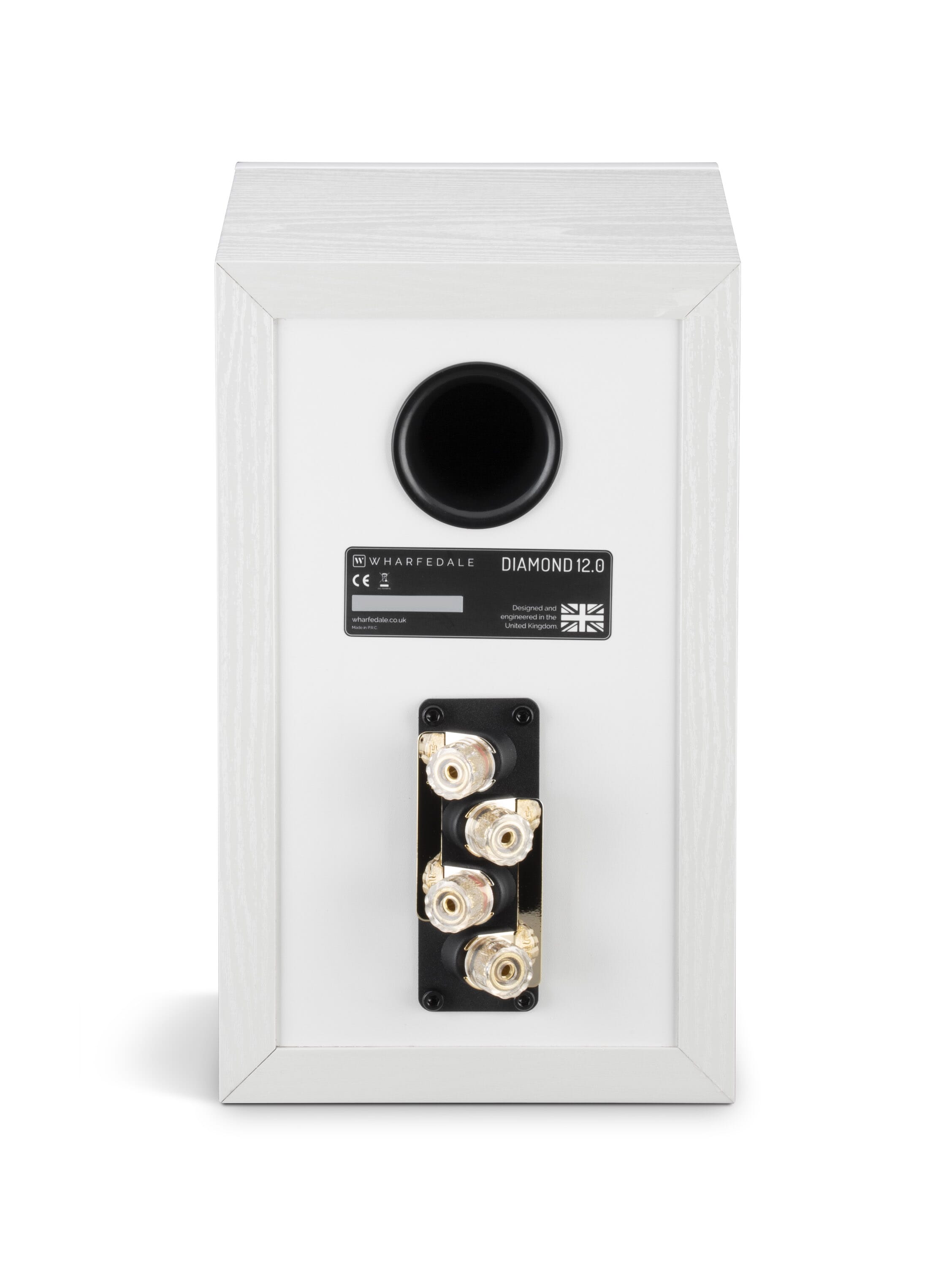 Wharfedale - Diamond 12.0 Bookshelf Speakers (White, Pair) **OPEN