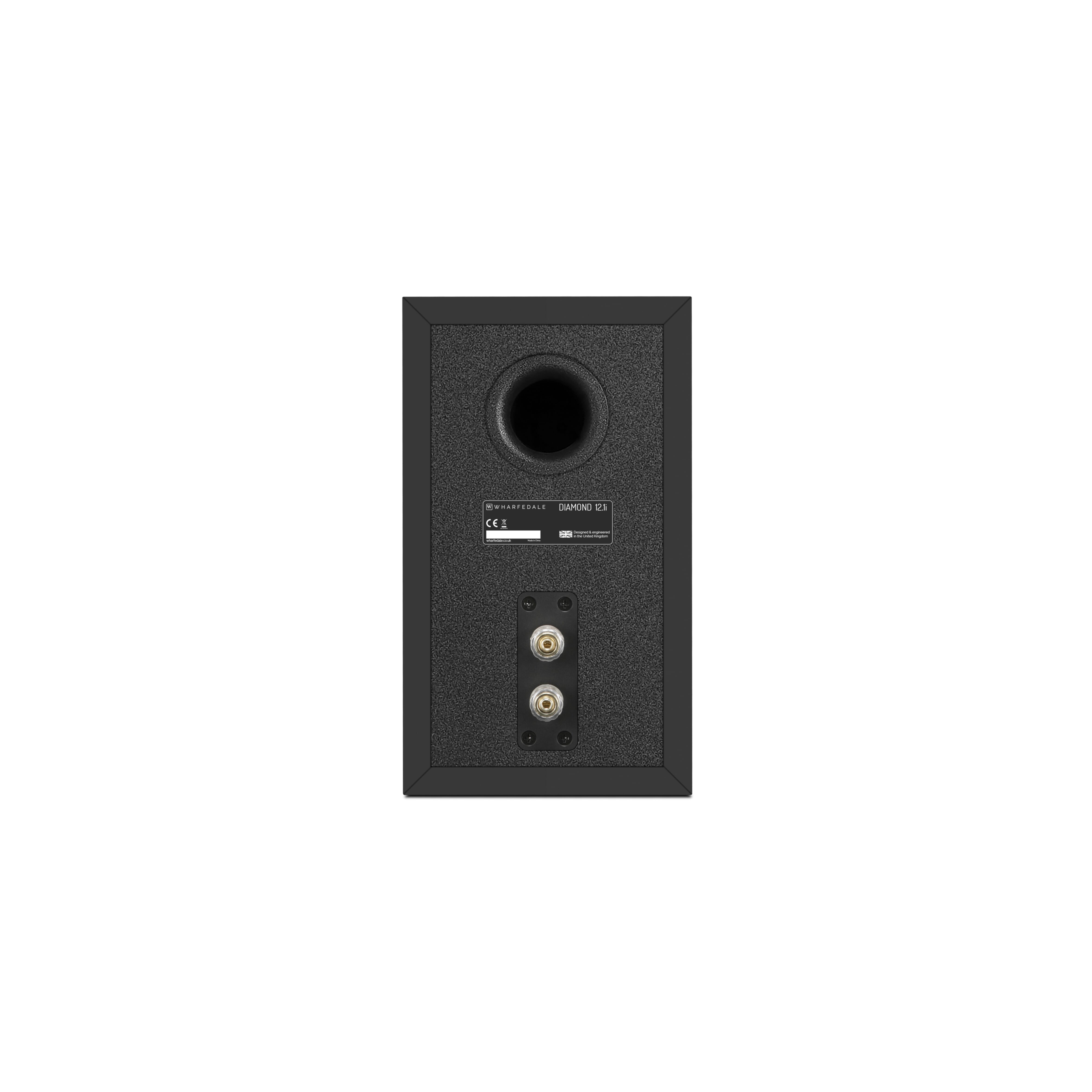 WHARFEDALE DIAMOND 12.1 スピーカー ブラック Wharfedale Diamond 12.1i (All-Black) Bookshelf speakers at Crutchfield