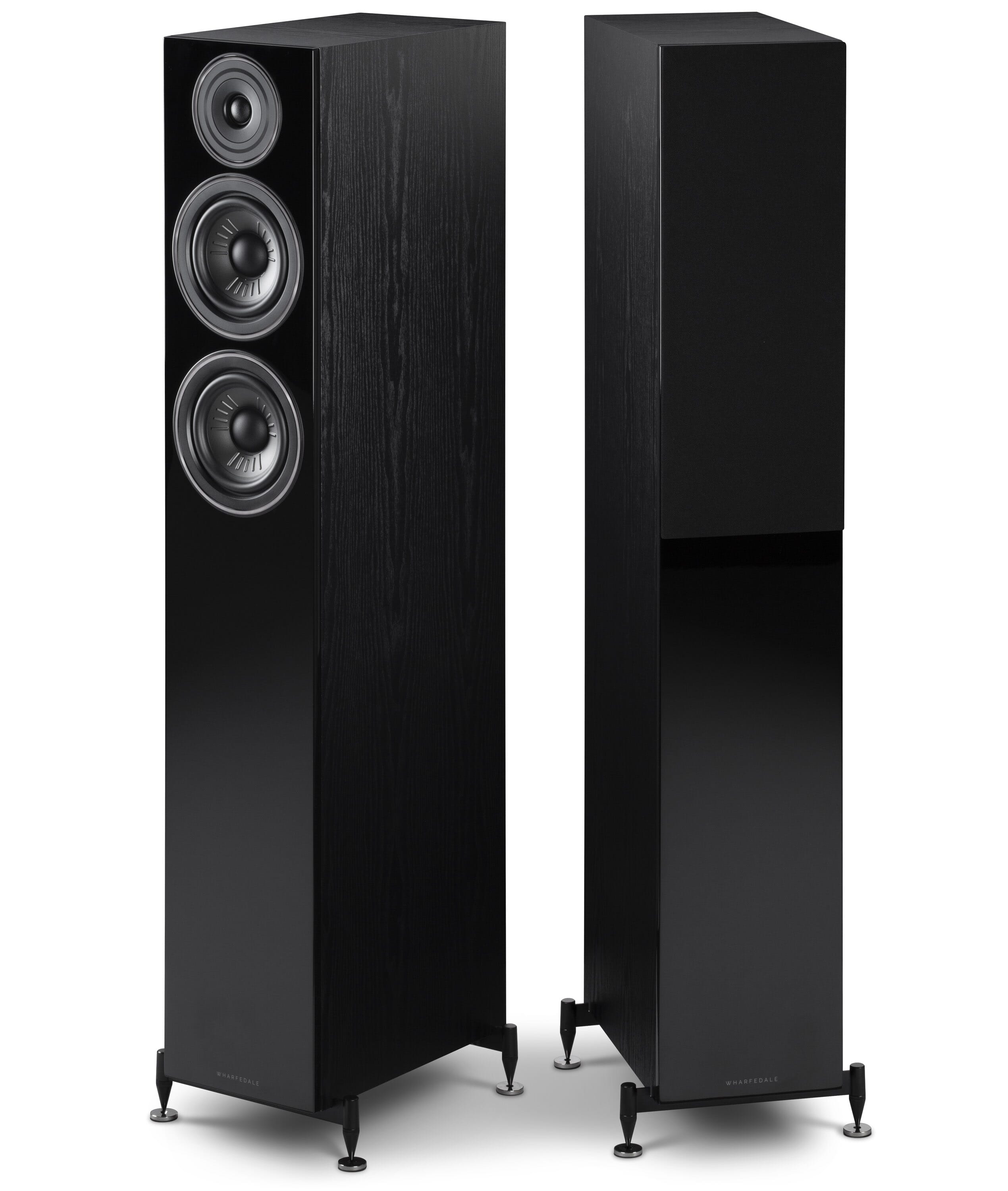 Wharfedale - Diamond 12.4 Floor-Standing Speakers (Pair) - Music