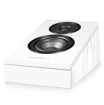 Wharfedale - Diamond 12 3D Surround Speakers (White Oak) **OPEN