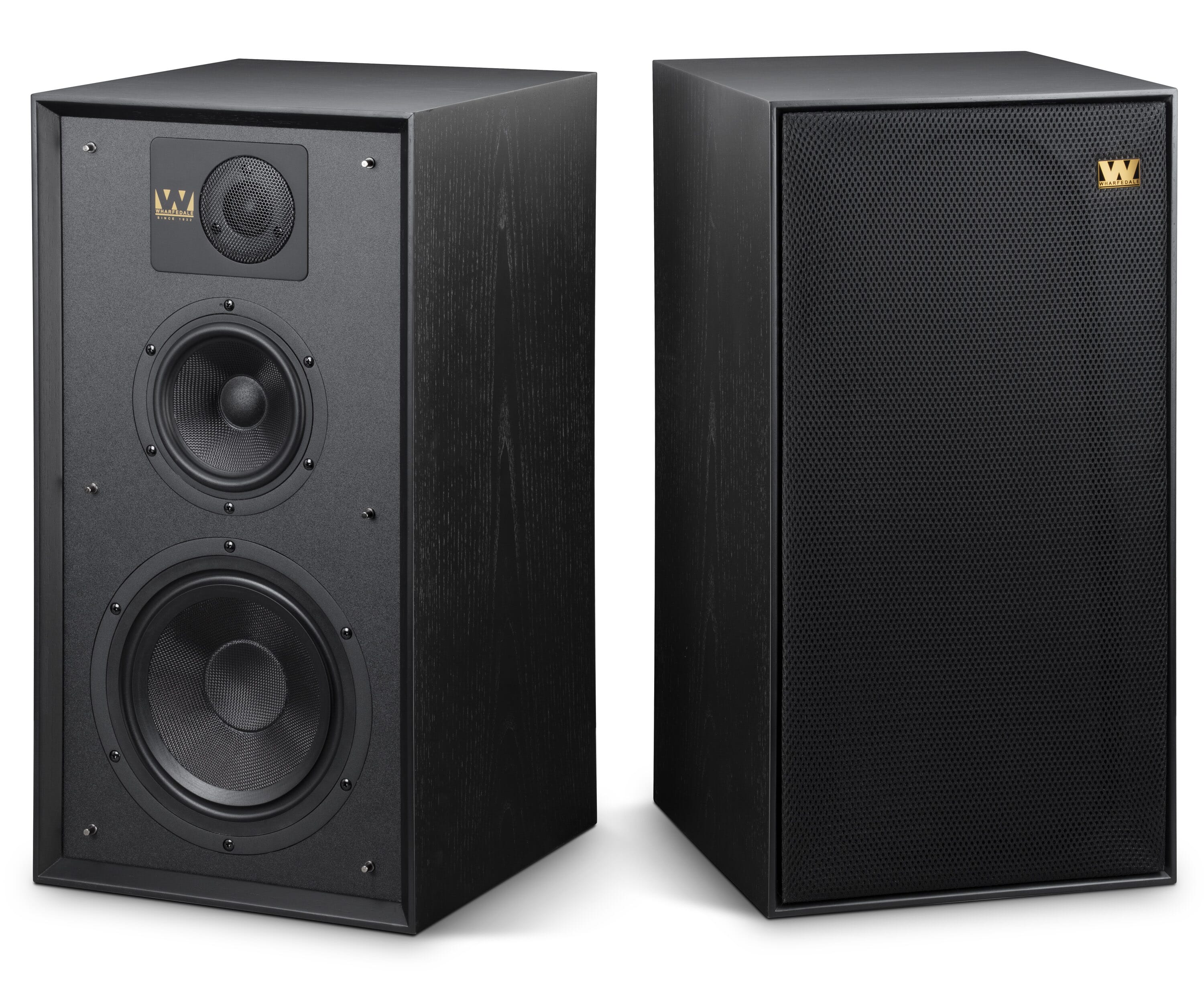 Wharfedale - Linton 85th Anniversary Bookshelf Speakers (Black Oak