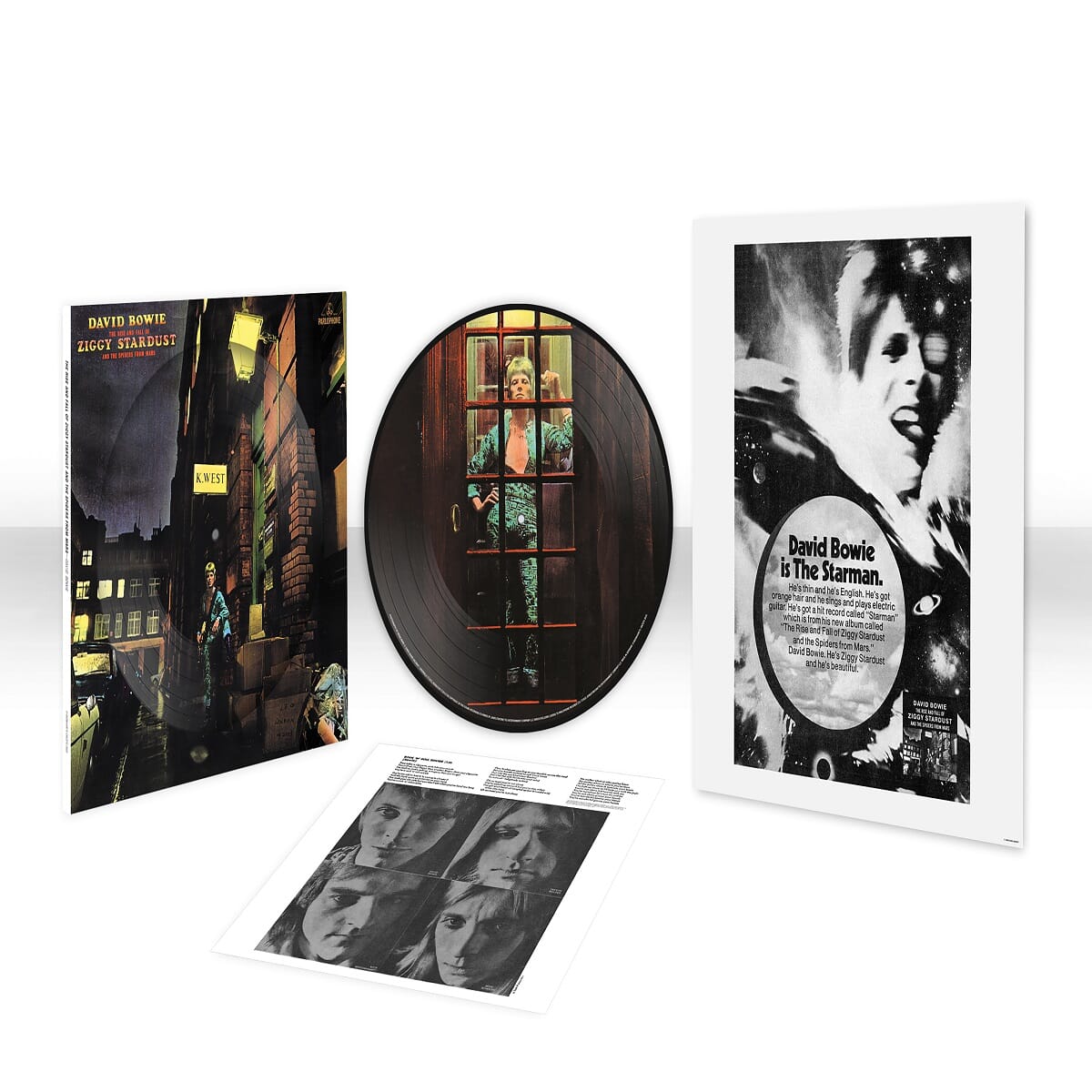 David Bowie アルバムセット LP 3枚 David Bowie アルバムセット LP 3枚