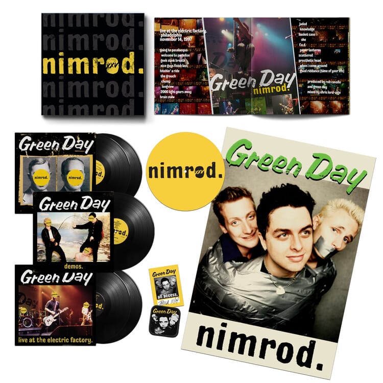 ❣️雨天限定セール❣️ グリーン・デイ5thアルバム『Nimrod』5枚組BOX) Green Day - Nimrod: 25th Anniversary Edition (Vinyl 5LP Box Set