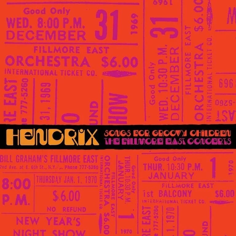 Jimi Hendrix - Songs for Groovy Children: The Fillmore East